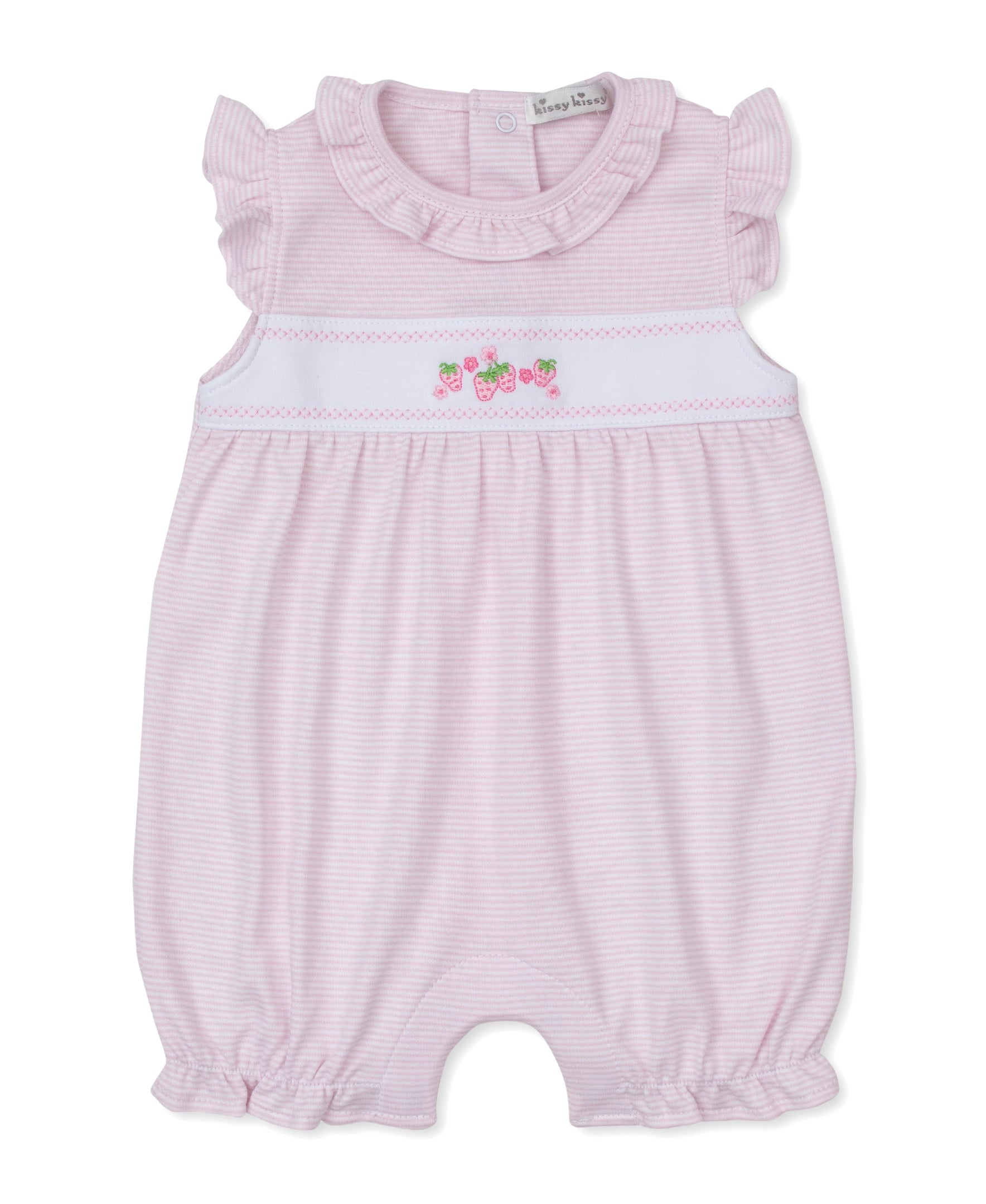 Classic Treasures SP26 Pink Stripe Short Playsuit