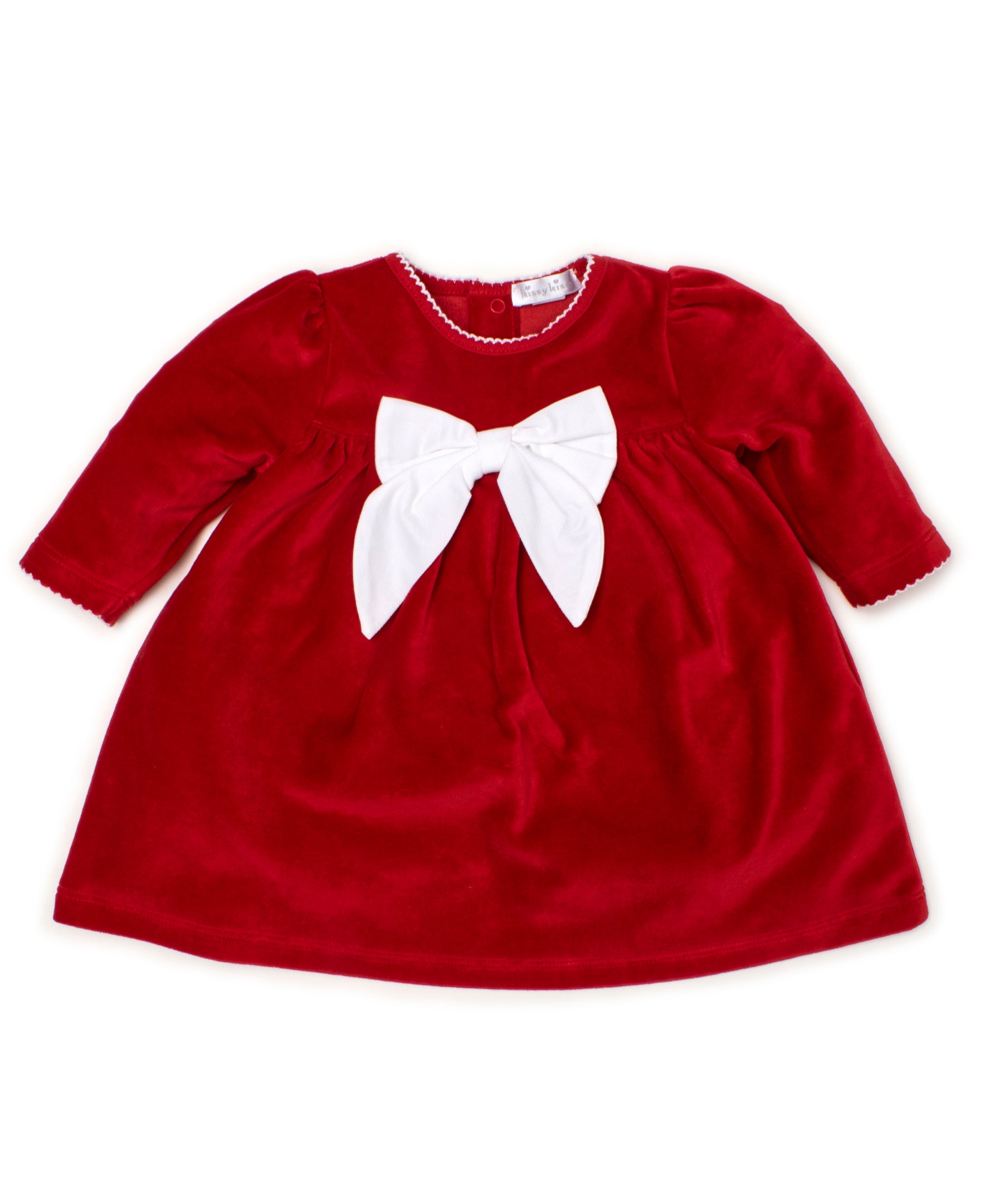 North Pole Reindeer Velour Dress - Kissy Kissy