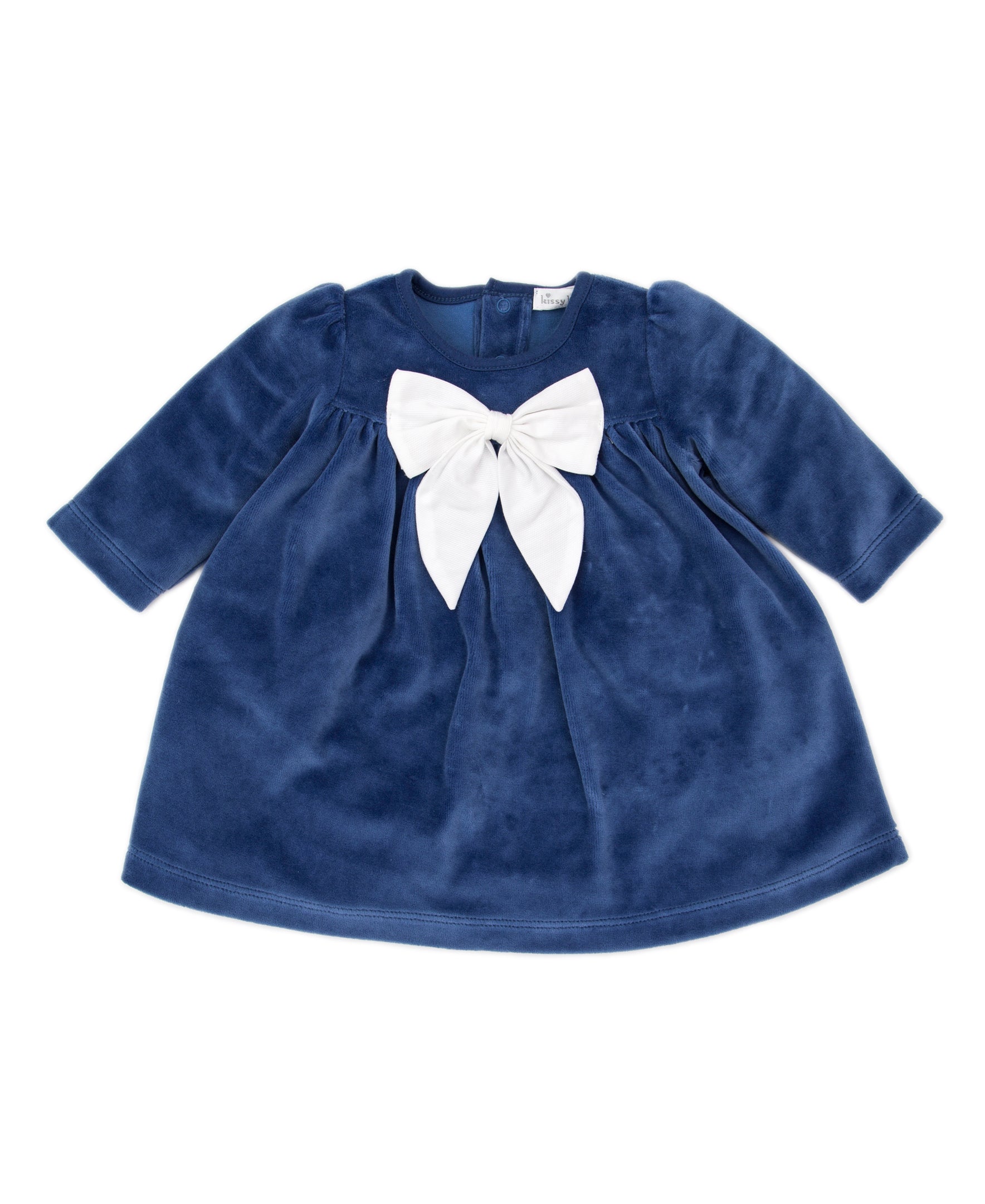 My First Hanukkah Velour Dress - Kissy Kissy