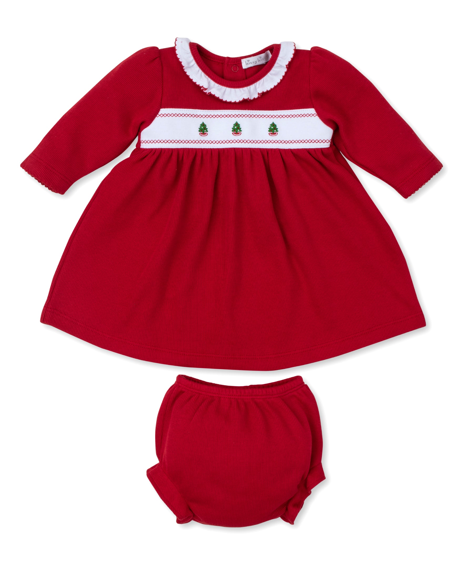 Classic Treasures Holiday 25 Christmas Tree Dress Set - Kissy Kissy