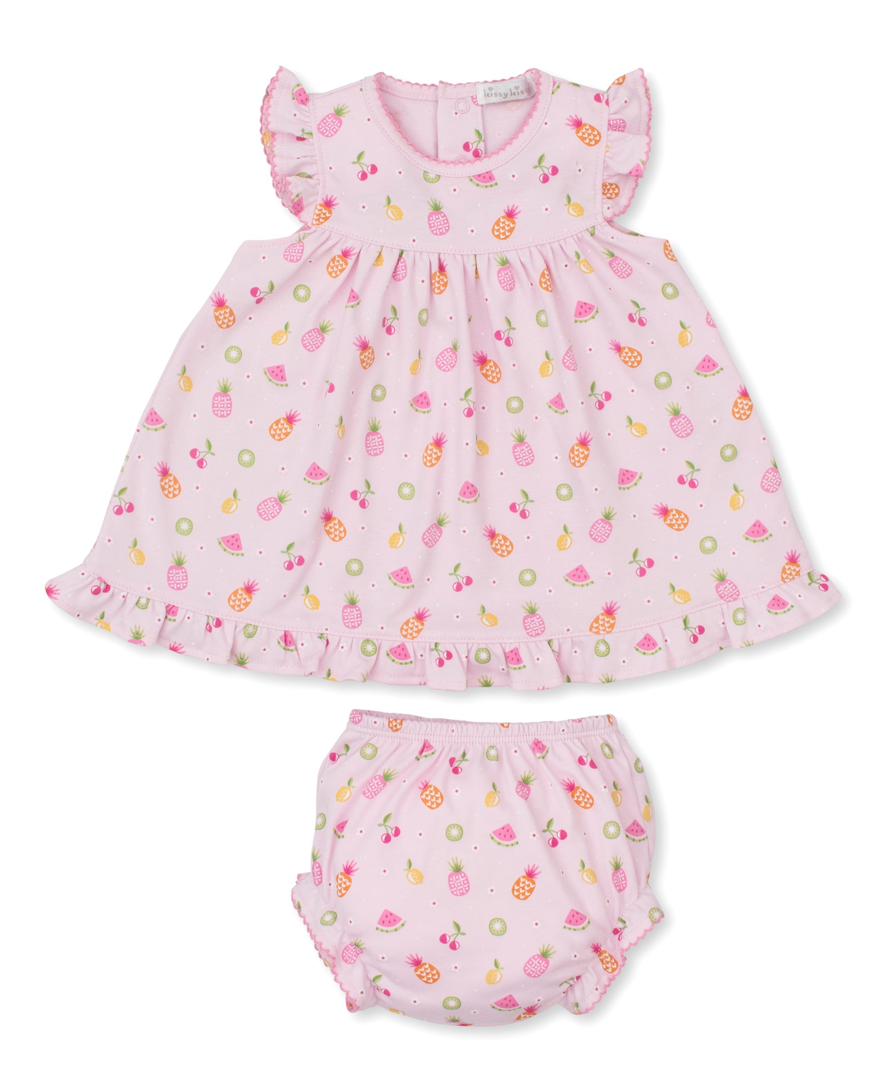 Fruit Fiesta Pink Dress Set - Kissy Kissy