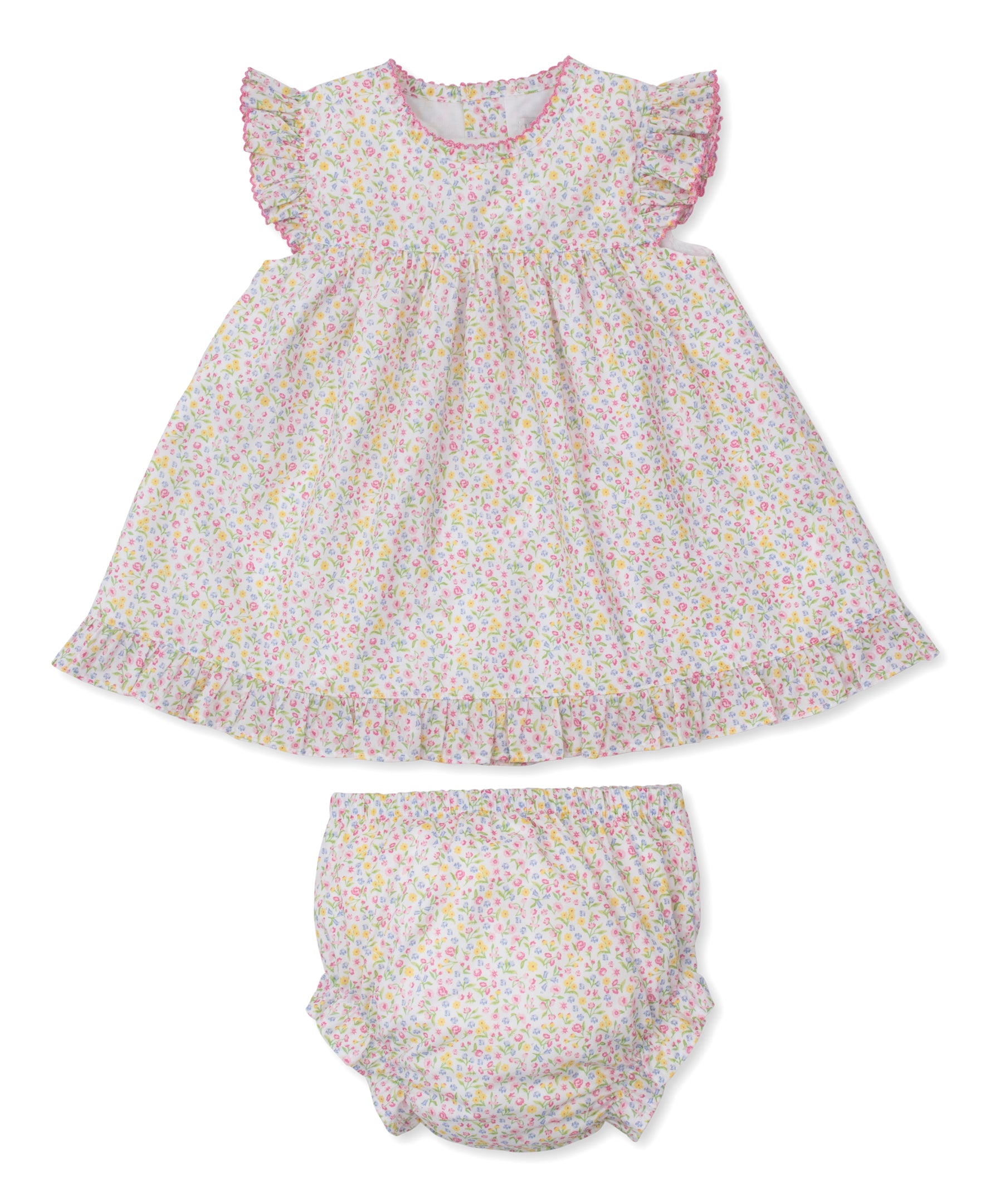Garden Trellis Floral Woven Dress Set - Kissy Kissy