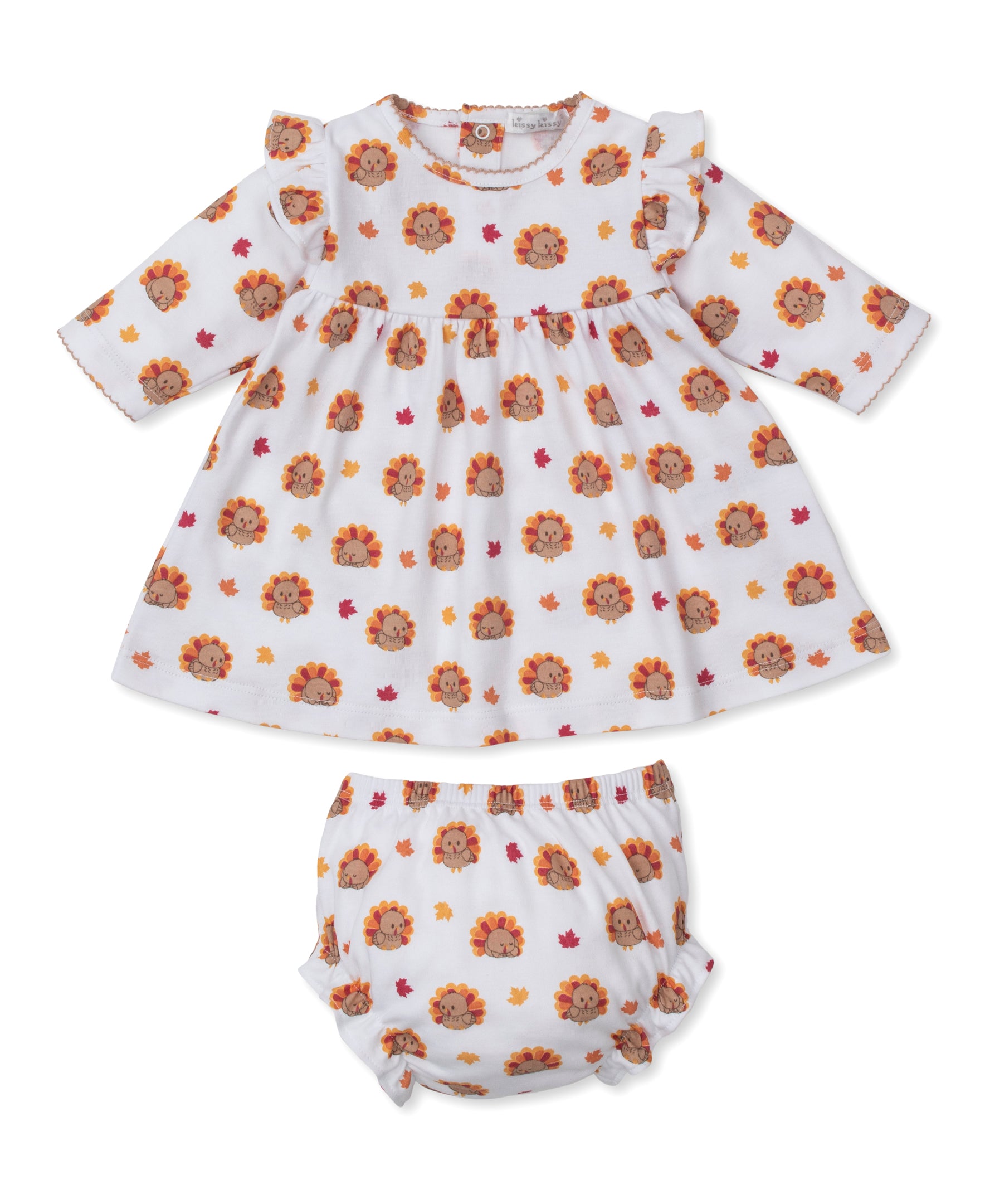 Turkey Team Dress Set - Kissy Kissy
