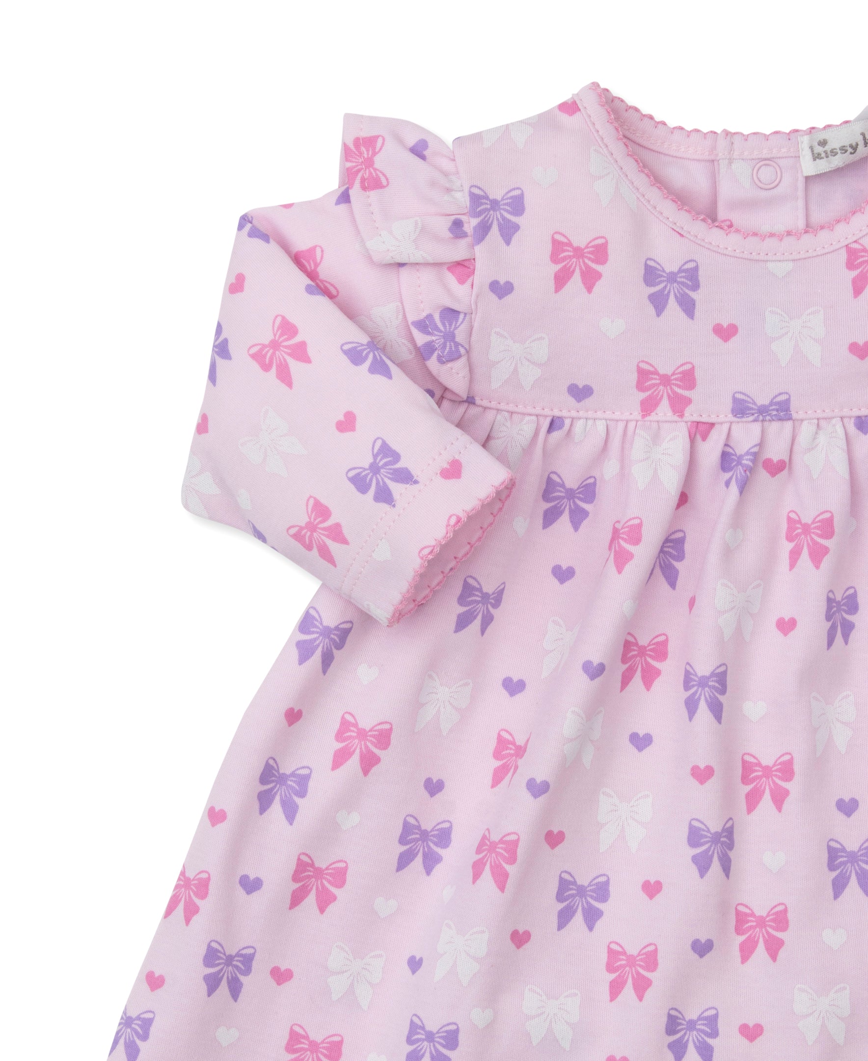 Billowy Bows Pink Legging Dress Set - Kissy Kissy