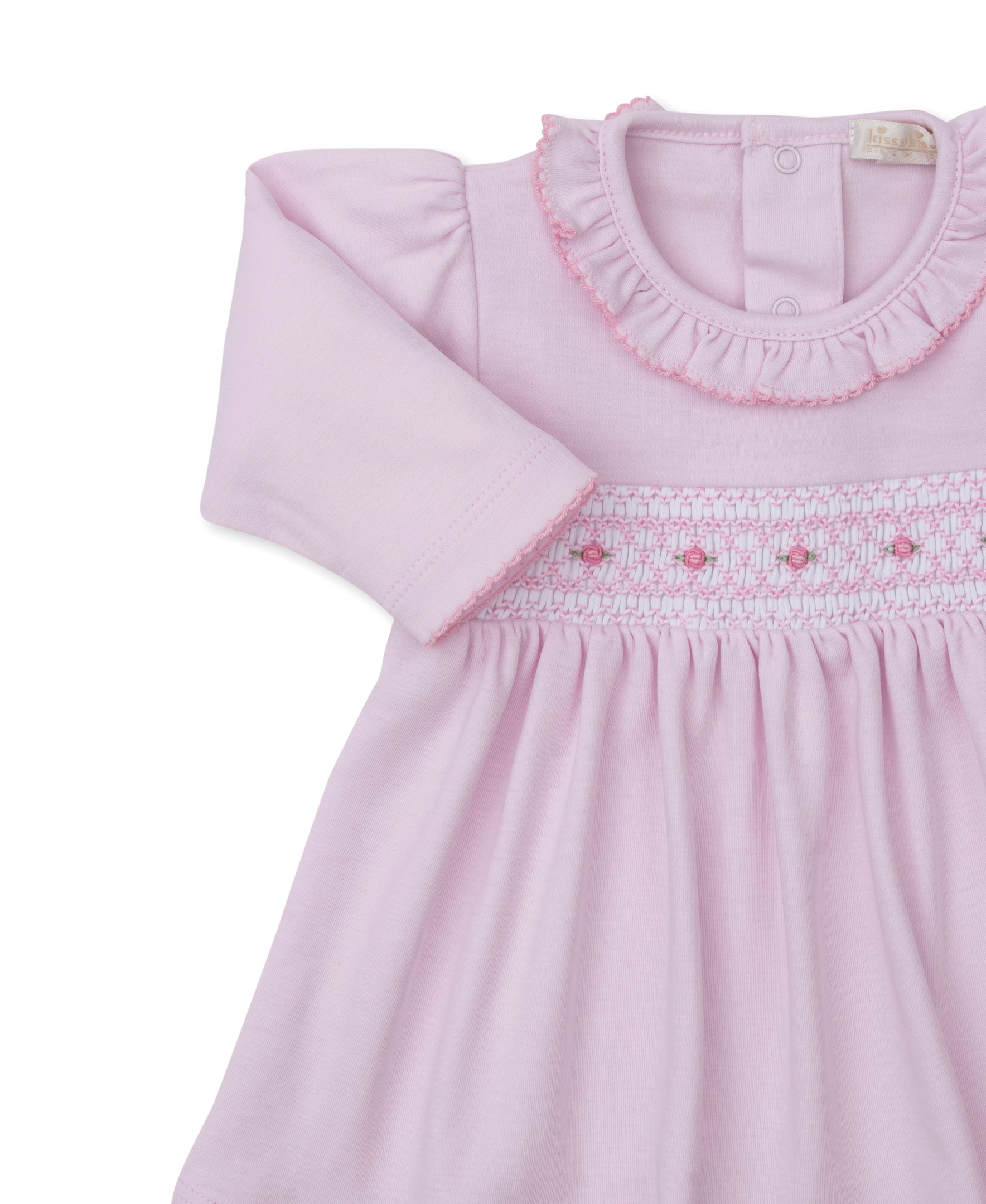 CLB Fall 25 Pink Hand Smocked Dress Set - Kissy Kissy