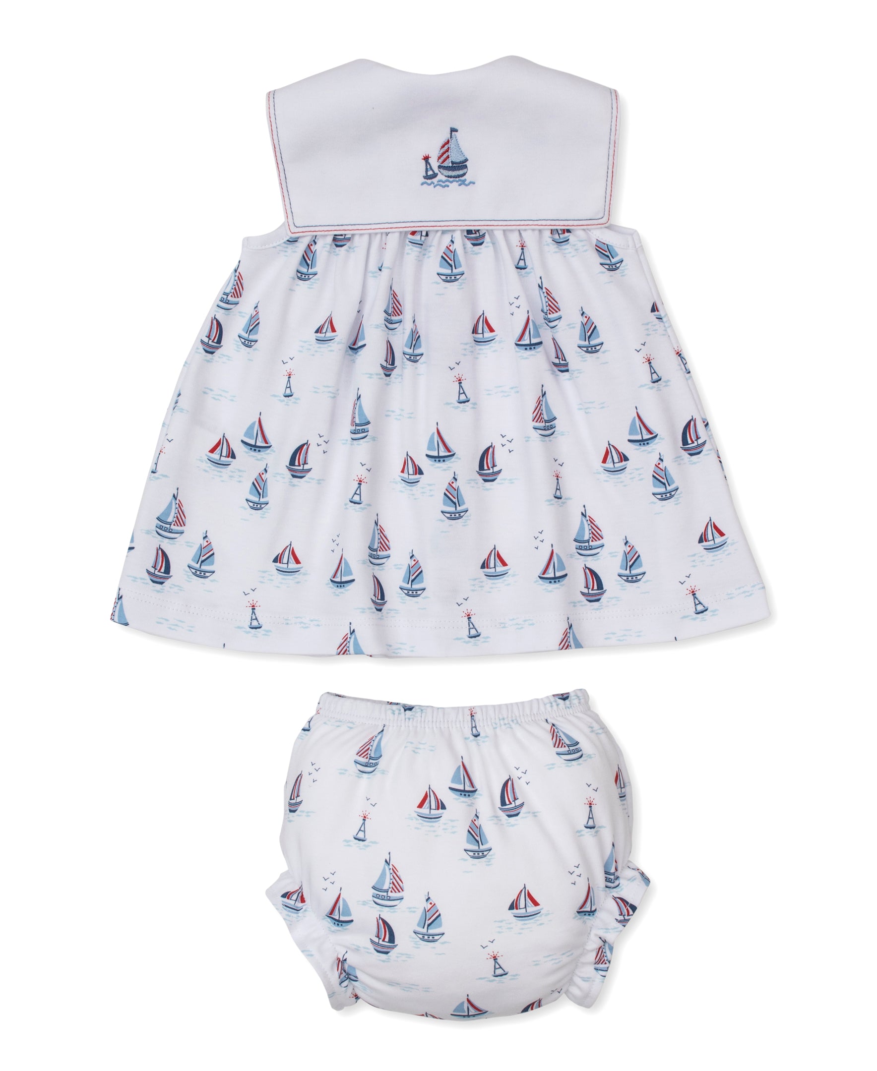Red, White, & Blue Regatta Dress Set - Kissy Kissy