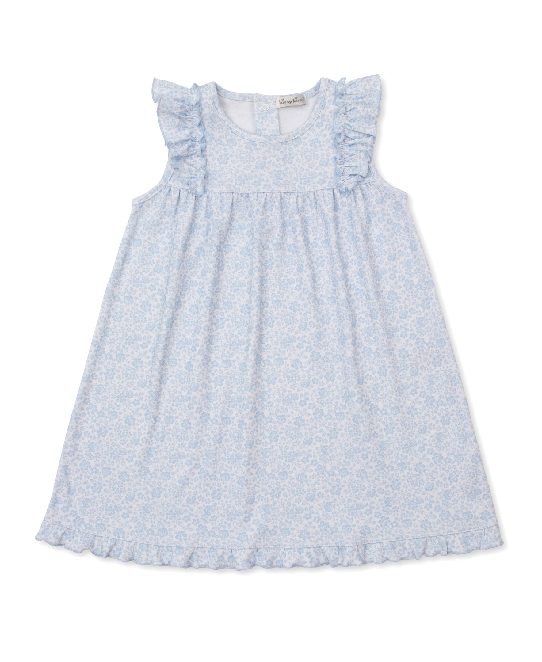 Country Gardens Blue Toddler Dress