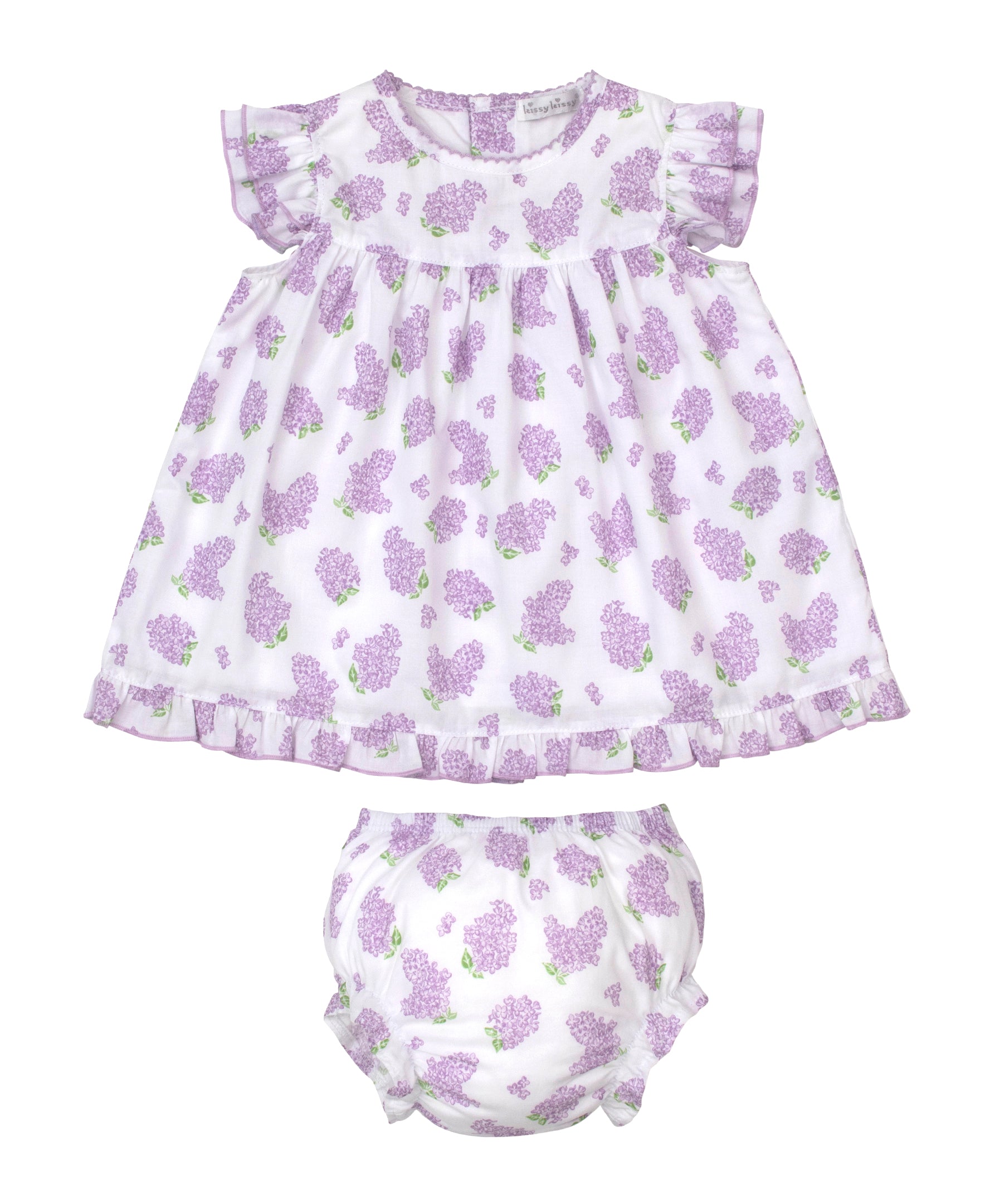 Lilac Love Lilac Woven Dress Set - Kissy Kissy