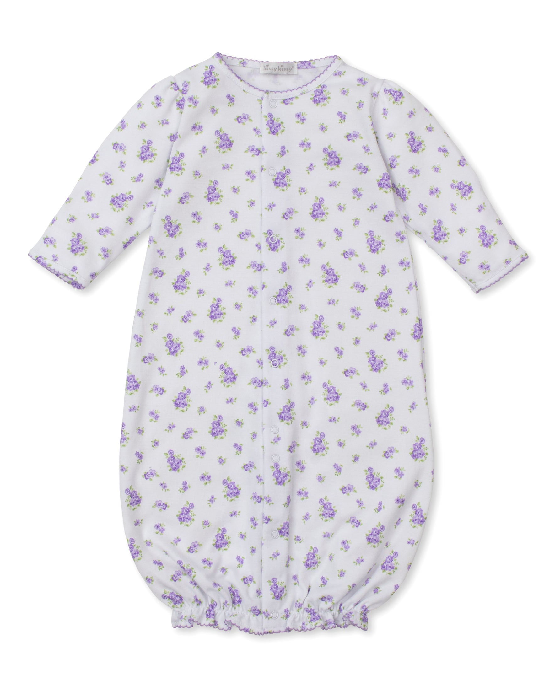 Roses and Blooms Lilac Convertible Gown - Kissy Kissy