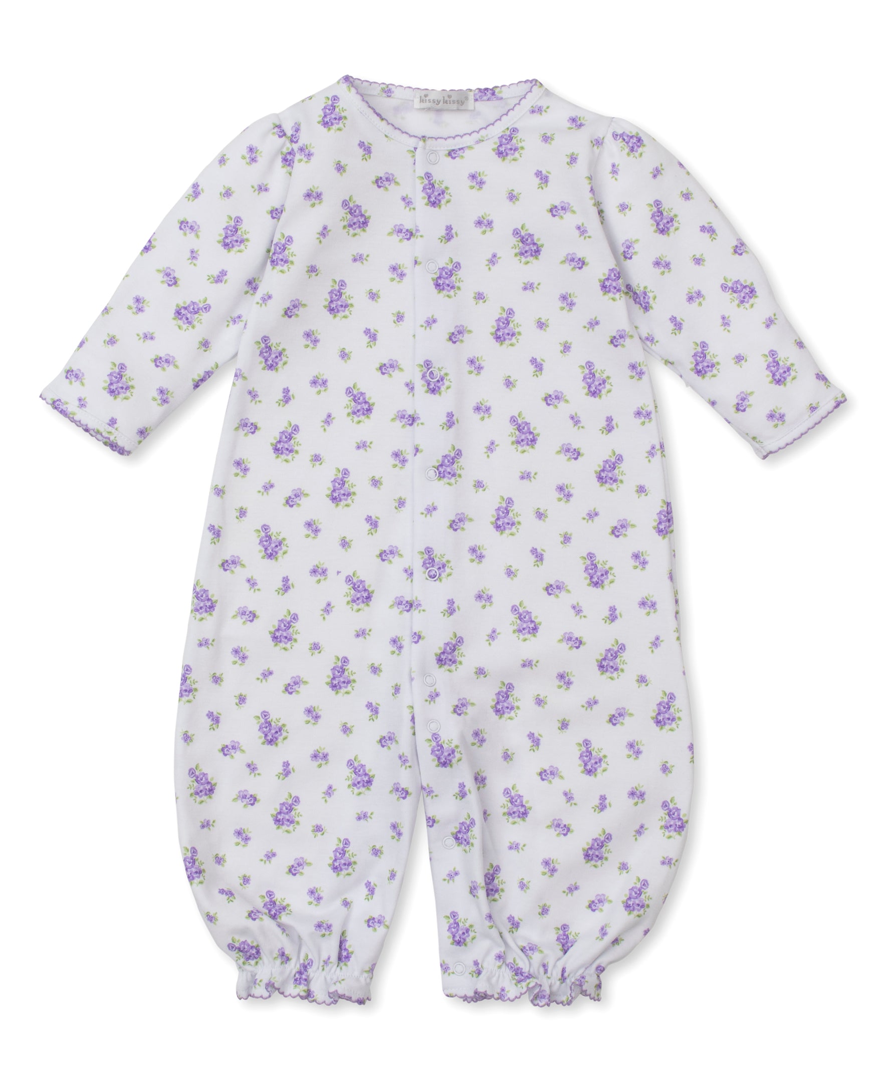 Roses and Blooms Lilac Convertible Gown - Kissy Kissy