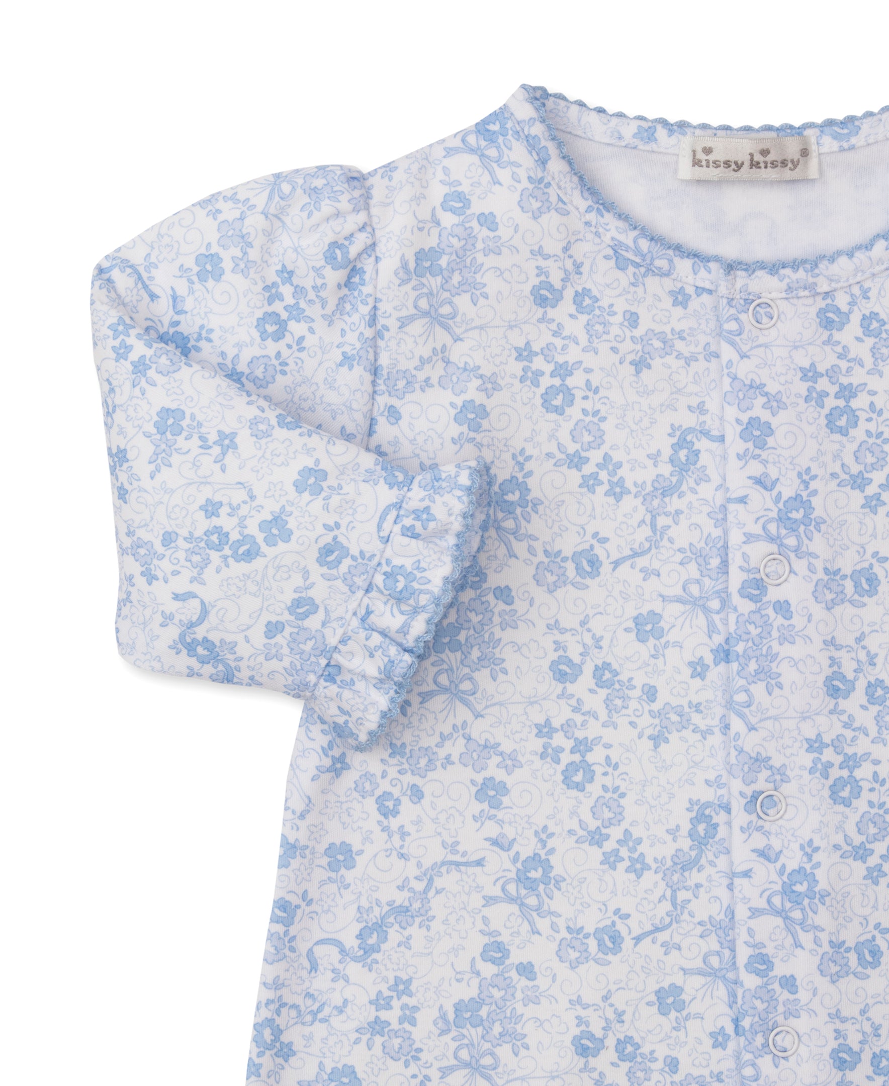 Old English Roses Blue Convertible Gown - Kissy Kissy