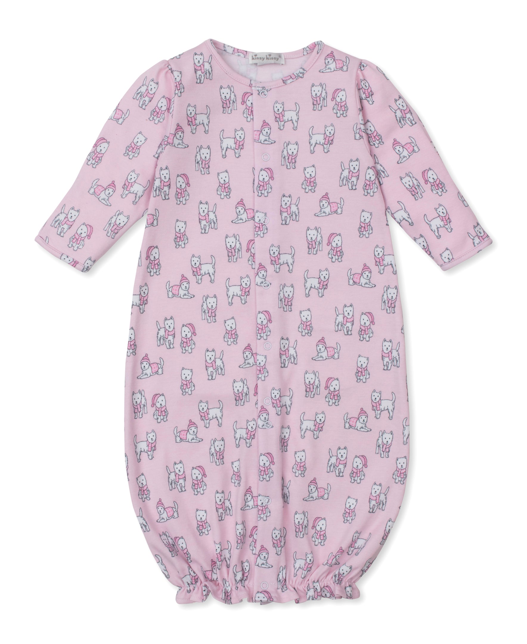 Pack of Pups Pink Convertible Gown - Kissy Kissy