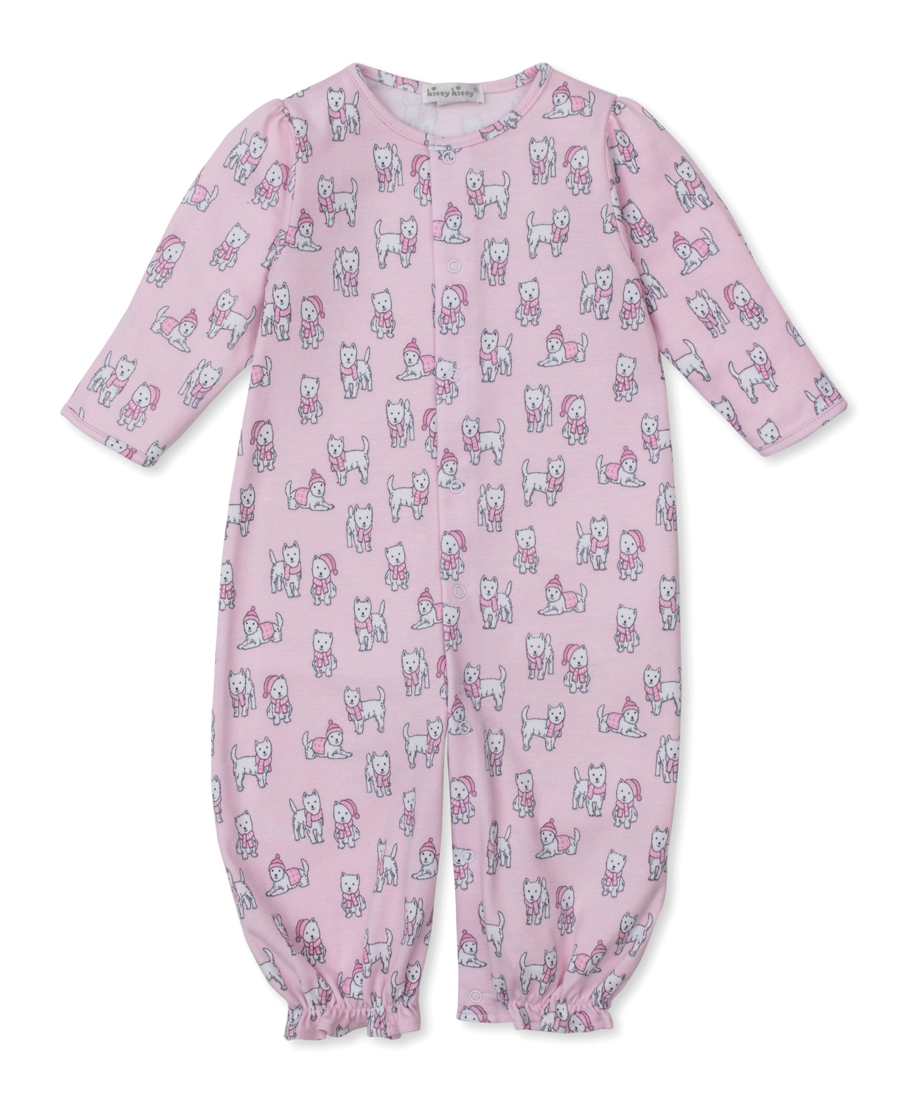 Pack of Pups Pink Convertible Gown - Kissy Kissy