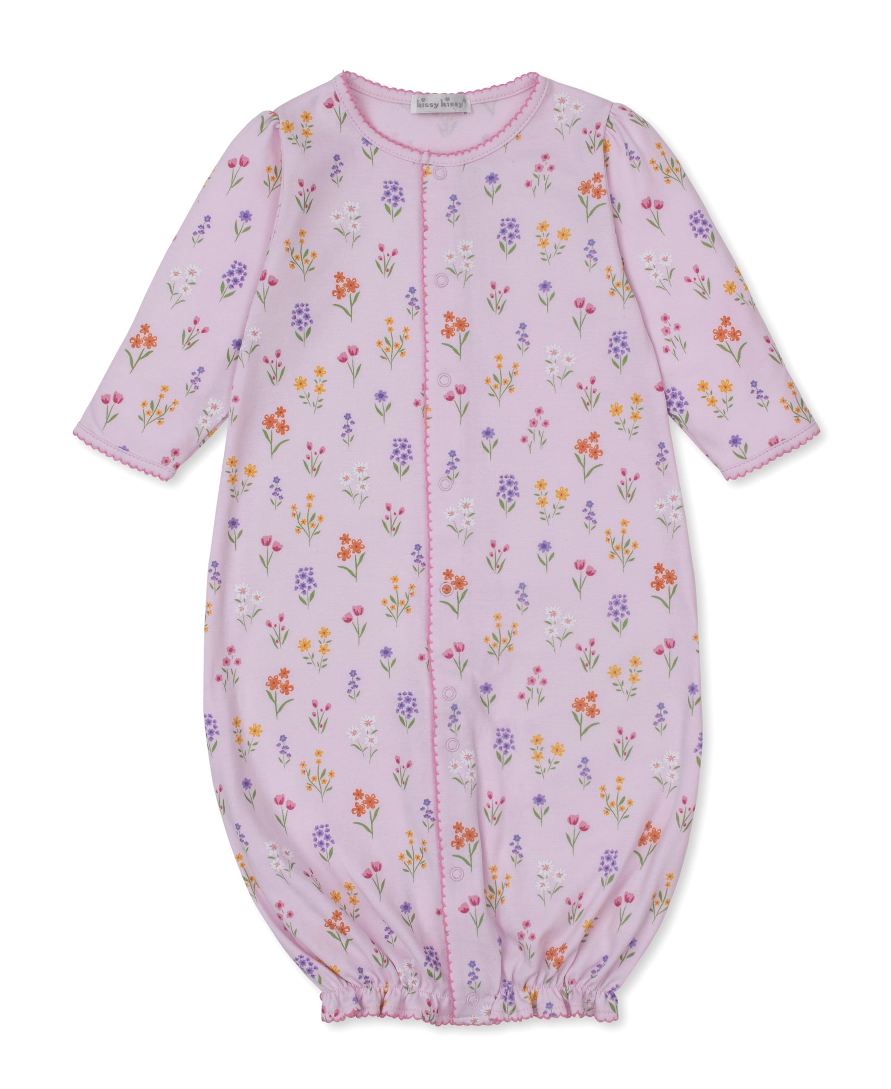 Summer Wildflowers Pink Convertible Gown