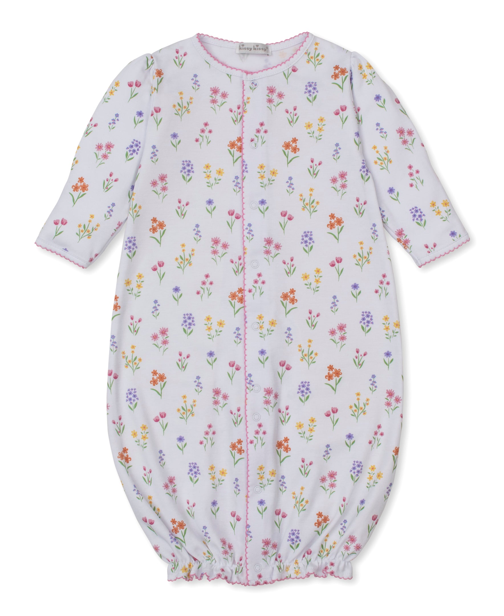 Summer Wildflowers White Convertible Gown