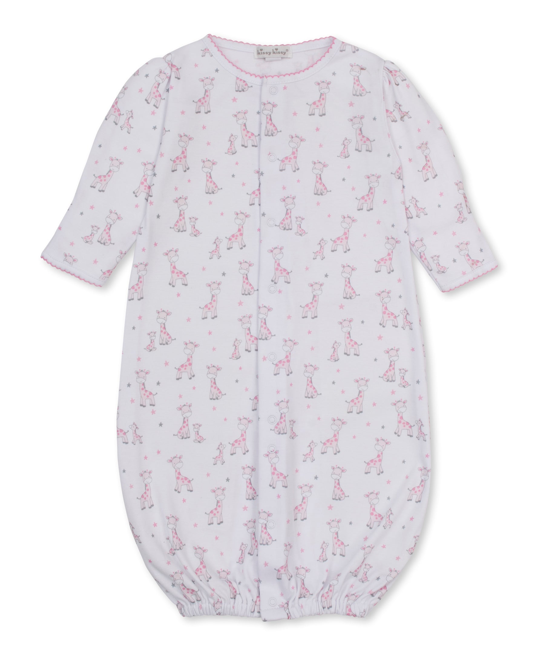 Just Giraffes Pink Convertible Gown - Kissy Kissy