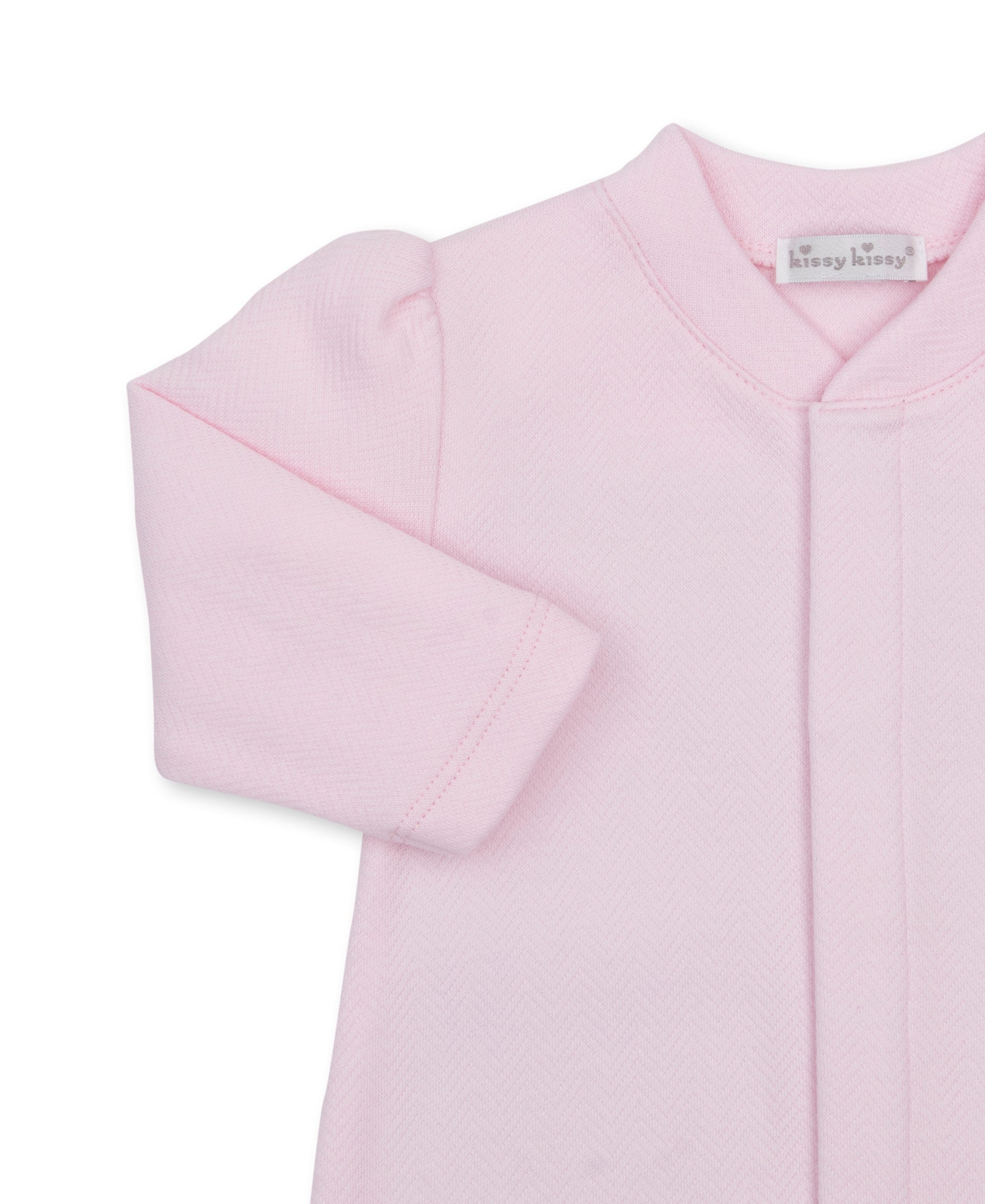 Baby Blessings Pink Jacquard Convertible Gown