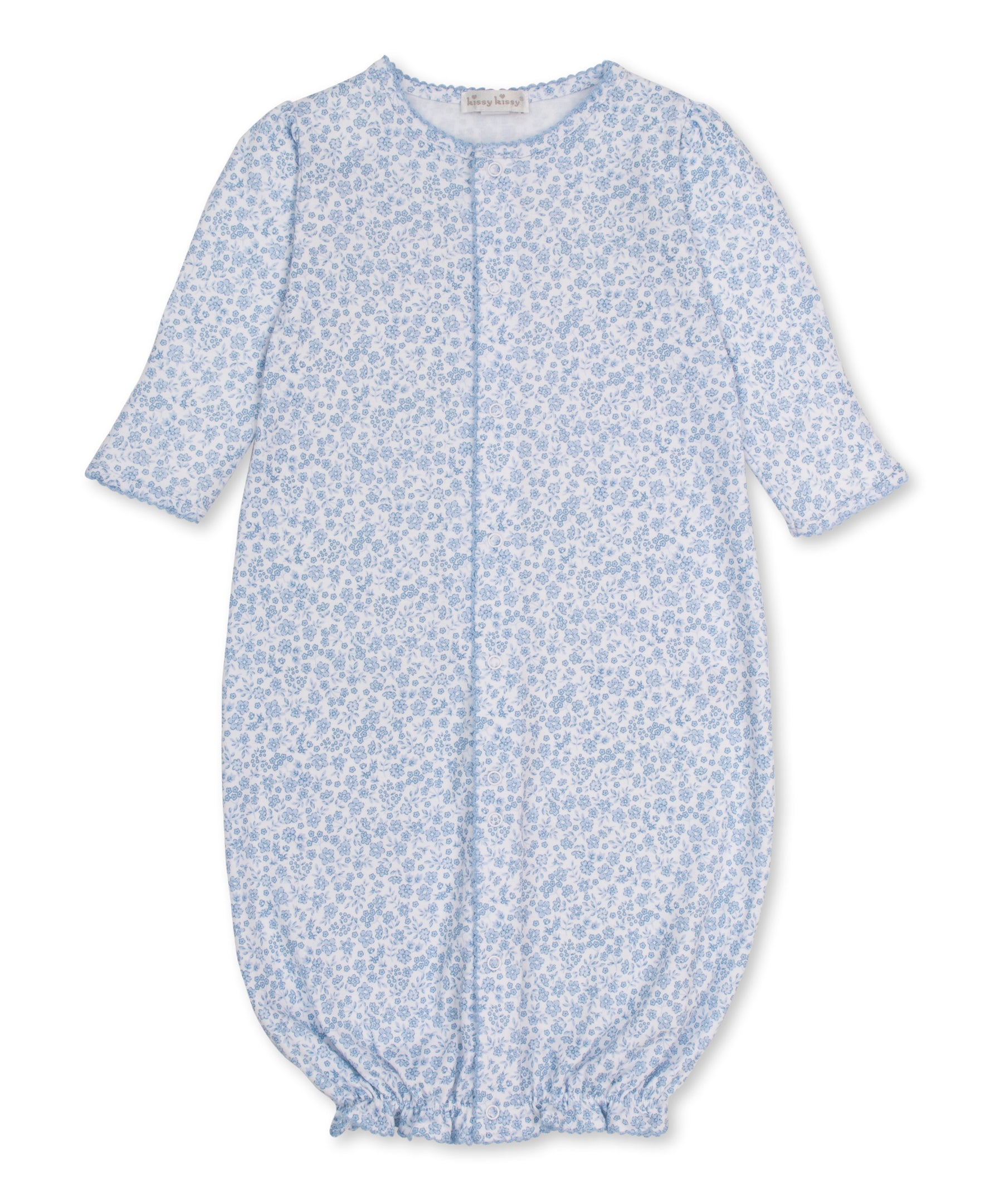 Fall Blooms Blue Convertible Gown - Kissy Kissy