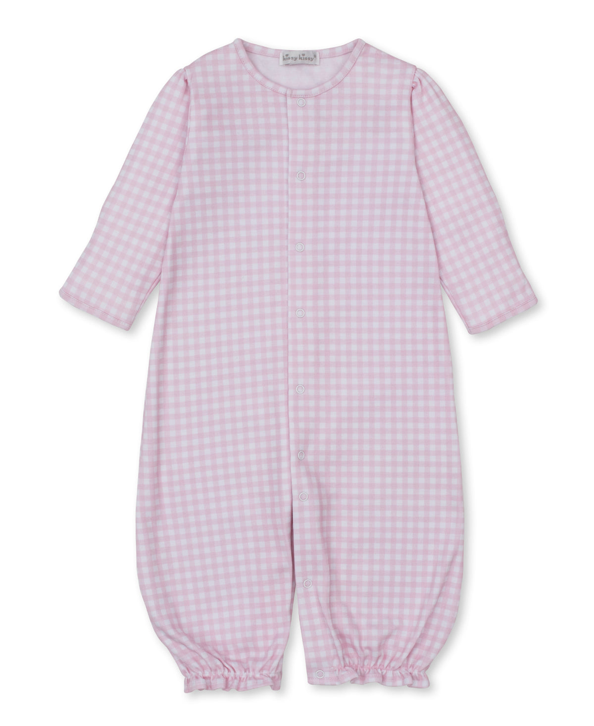Gingham Traditions Pink Convertible Gown - Kissy Kissy