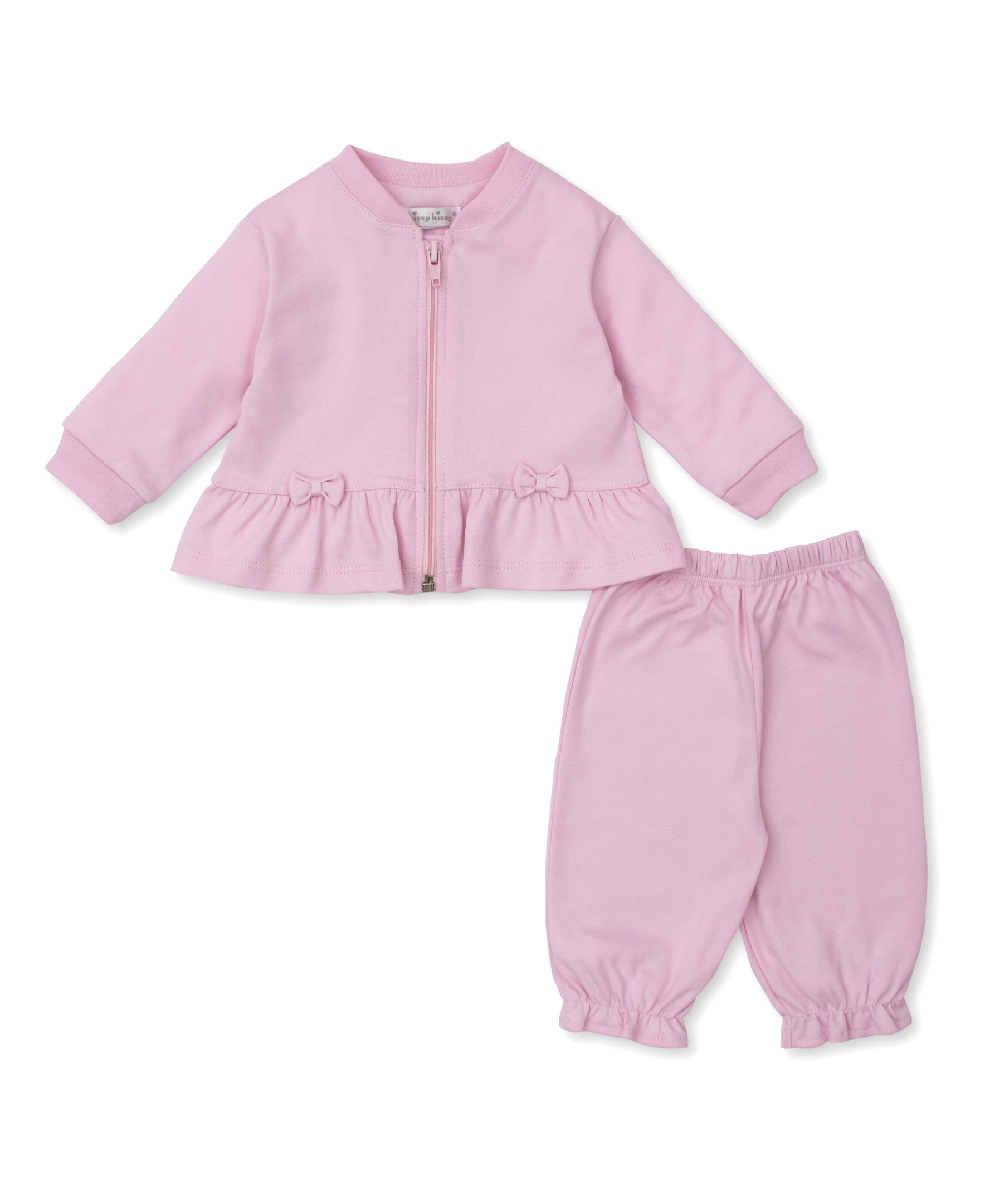 Billowy Bows Jacket and Pant Set - Kissy Kissy