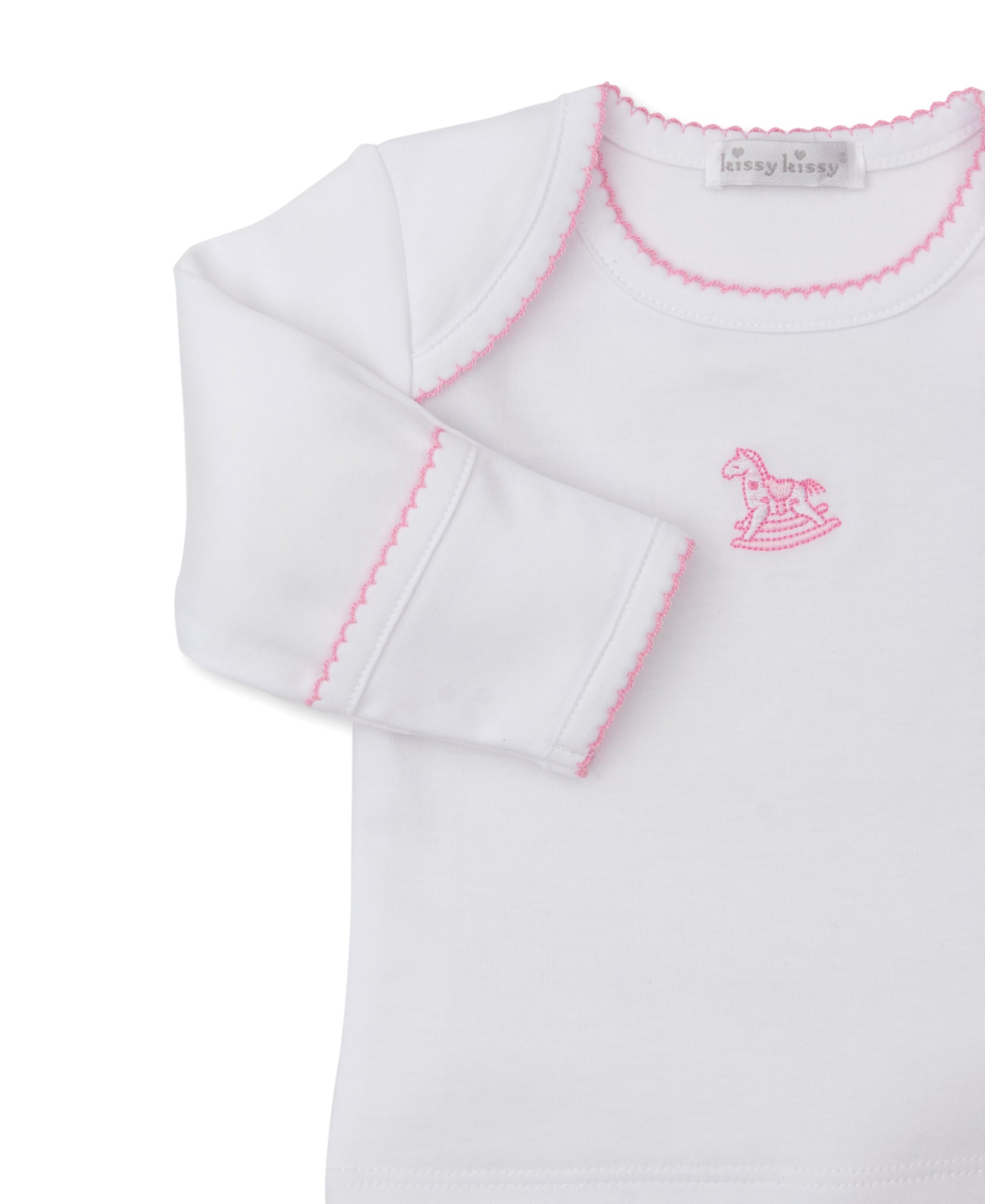 Vintage Toy Treasures Pink Footed Pant Set - Kissy Kissy