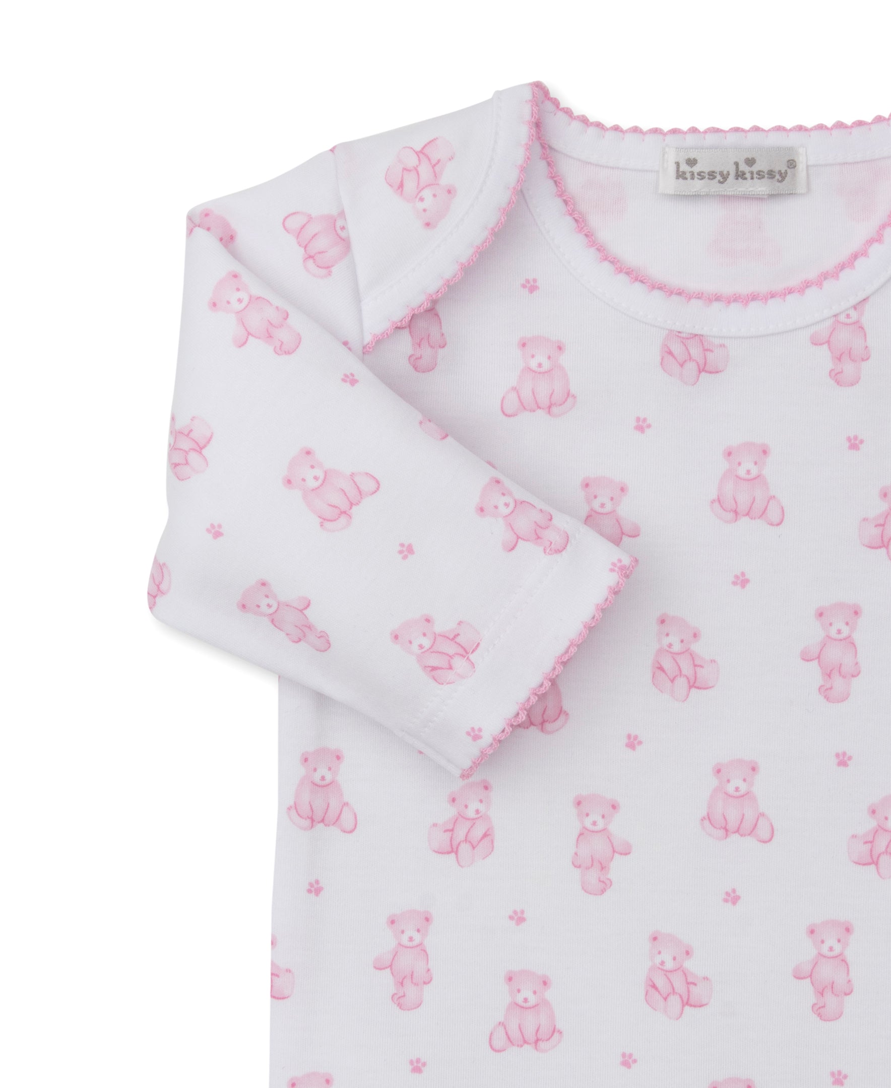 Teddy Bear Time Pink Footed Pant Set - Kissy Kissy