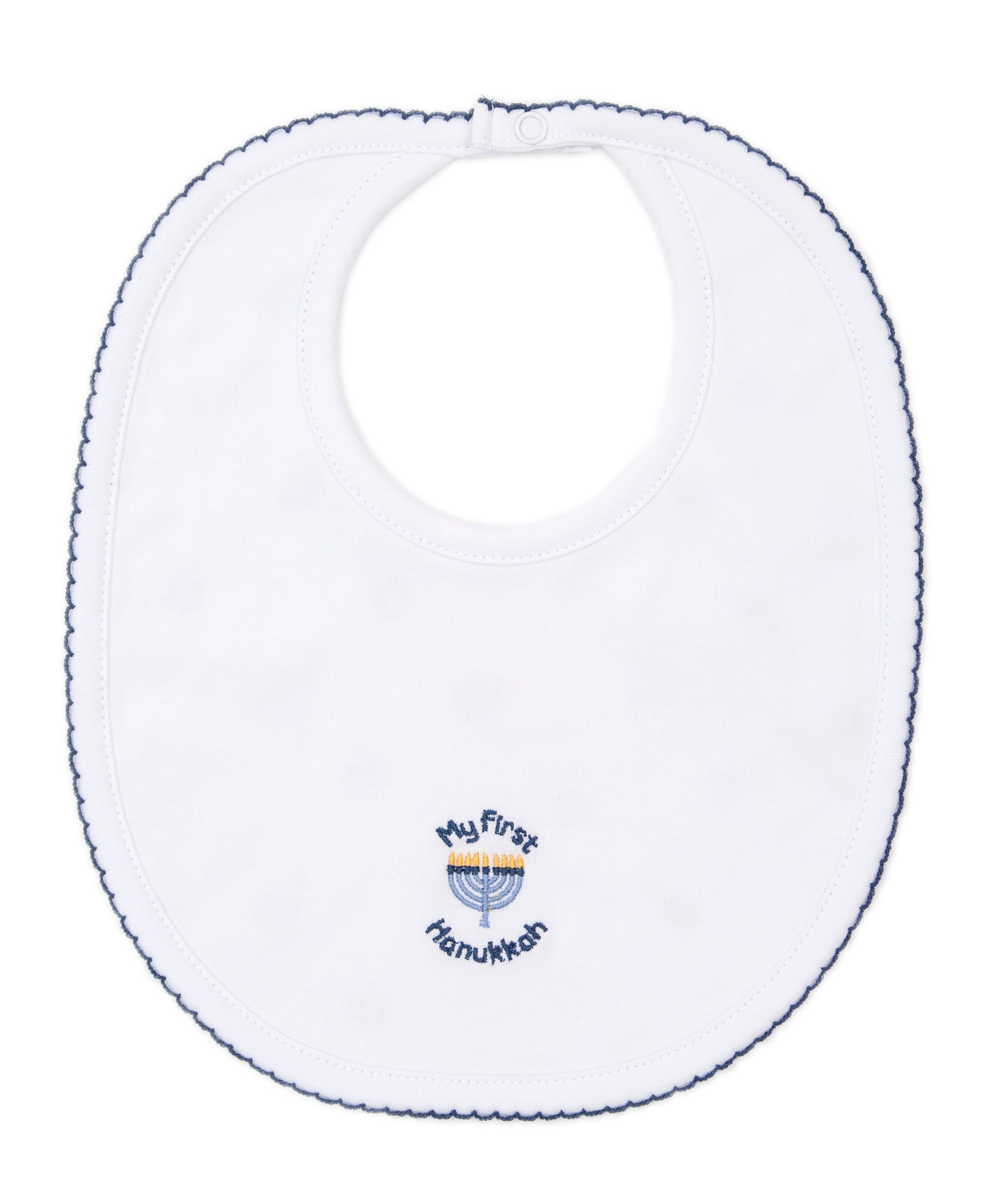 My First Hanukkah Reversible Bib - Kissy Kissy