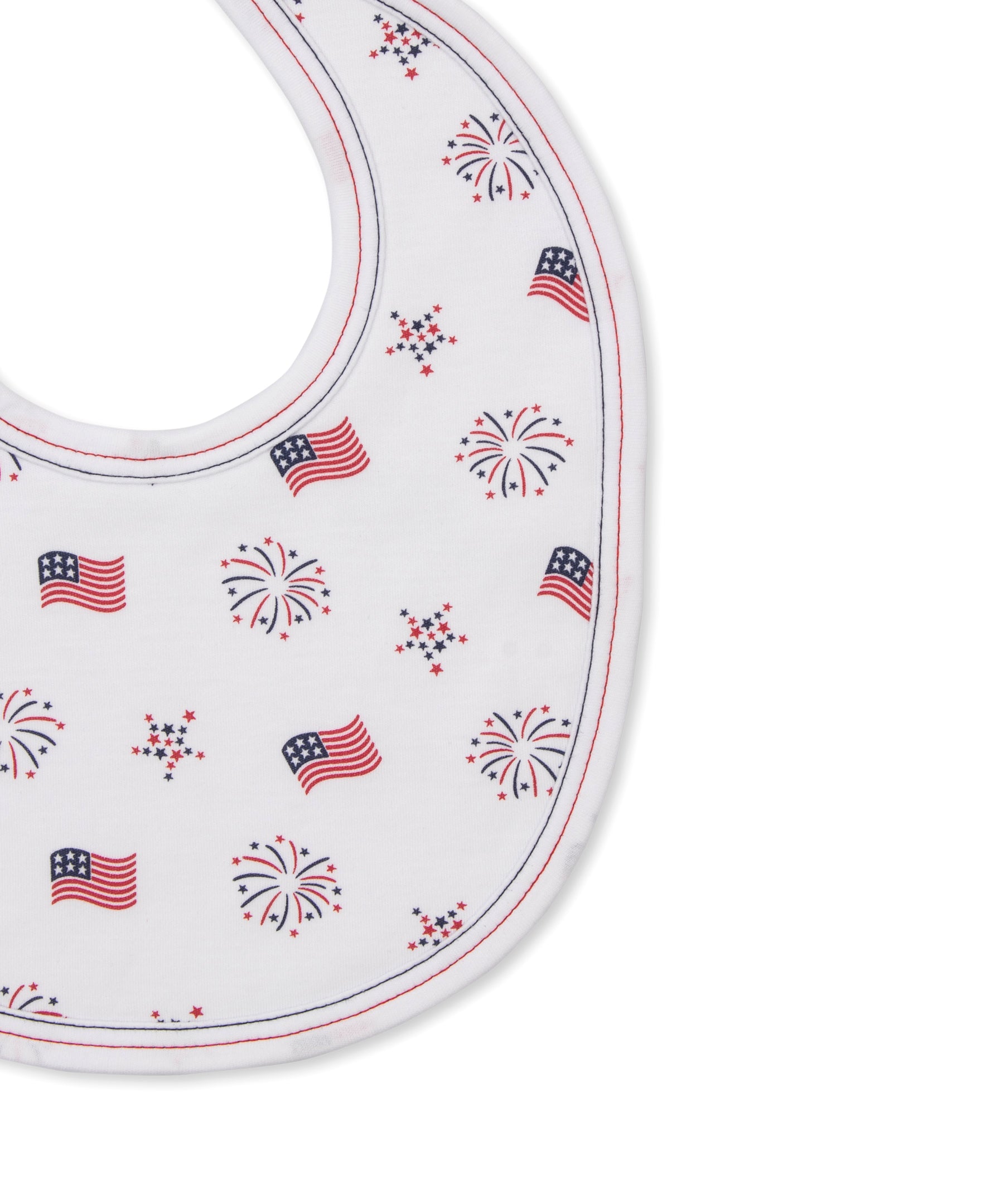 Bold Stripes & Bright Stars Bib - Kissy Kissy
