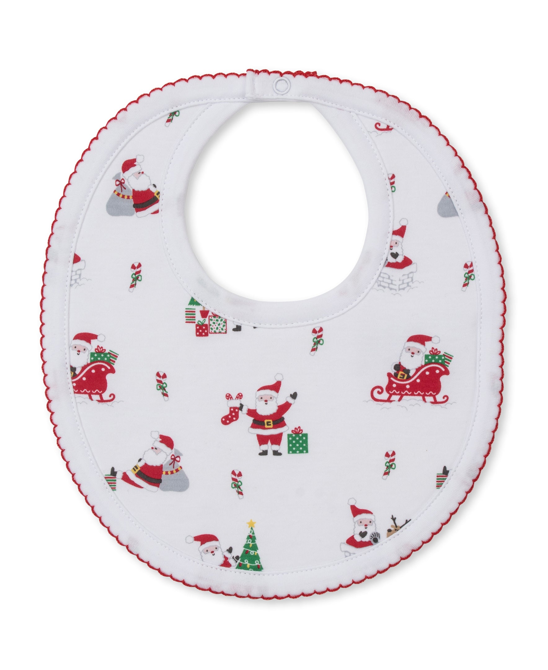 Christmas Capers Bib - Kissy Kissy