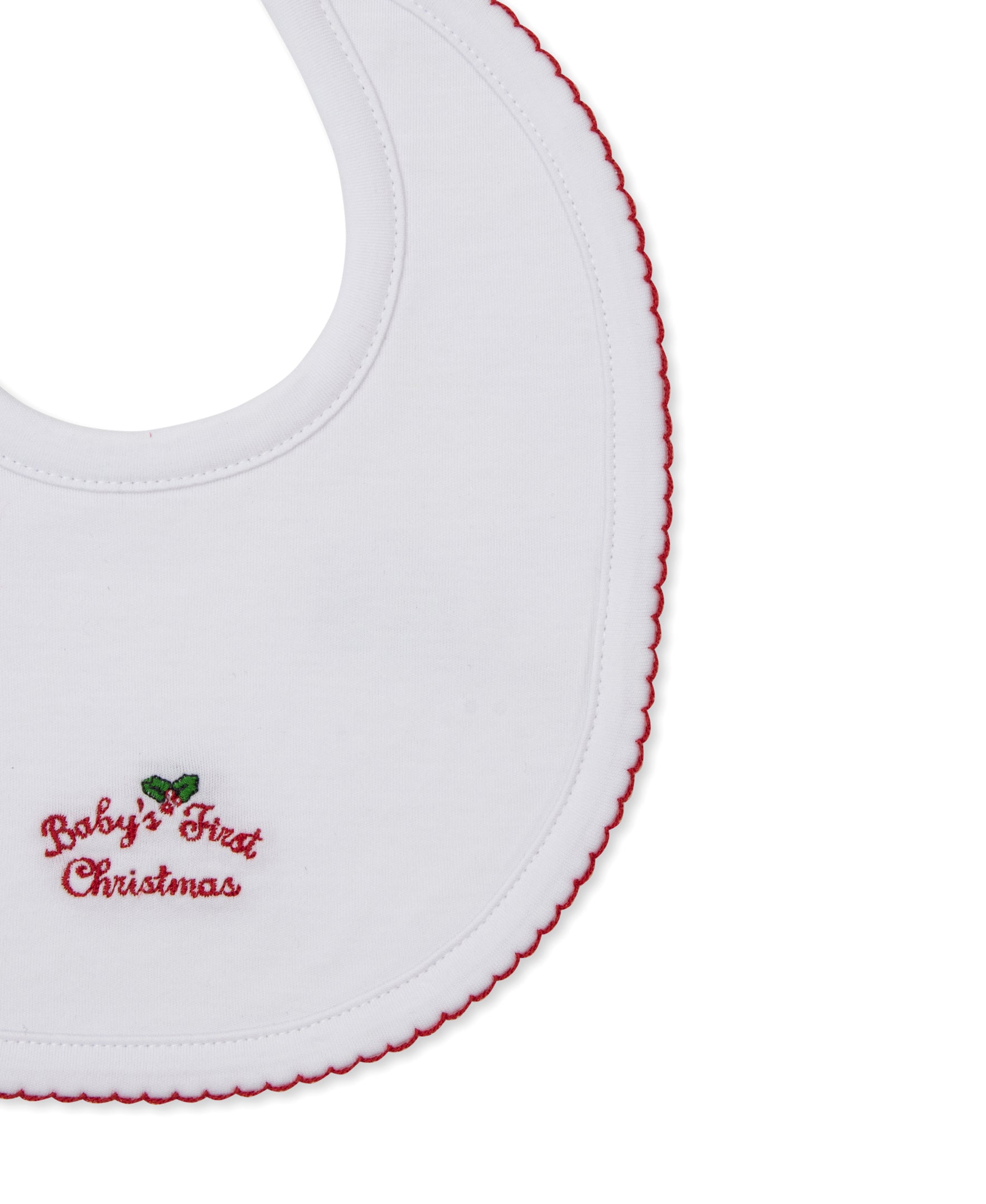 Baby's First Christmas 25 Bib - Kissy Kissy