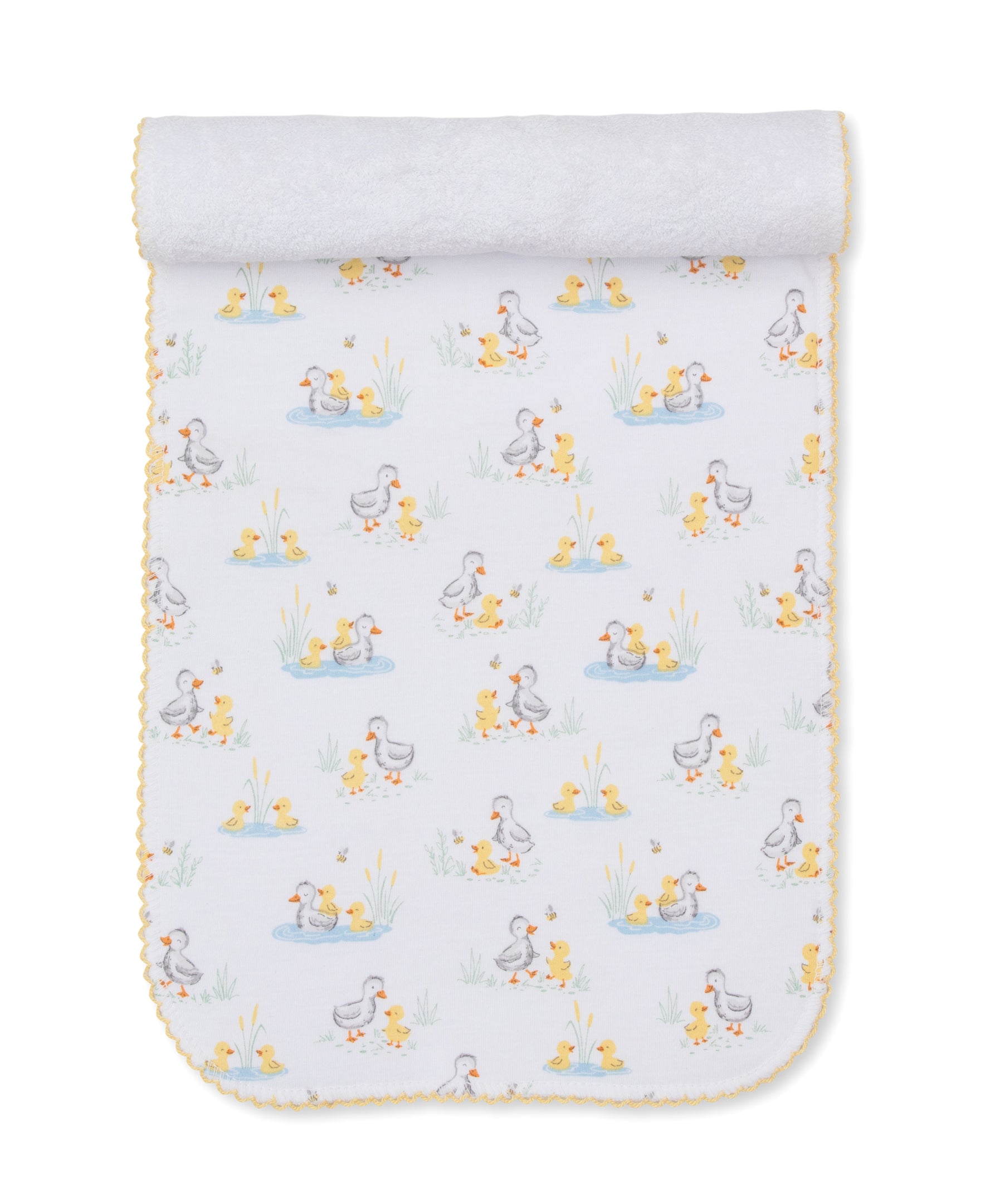 Duck Pond Paddles Burp Cloth
