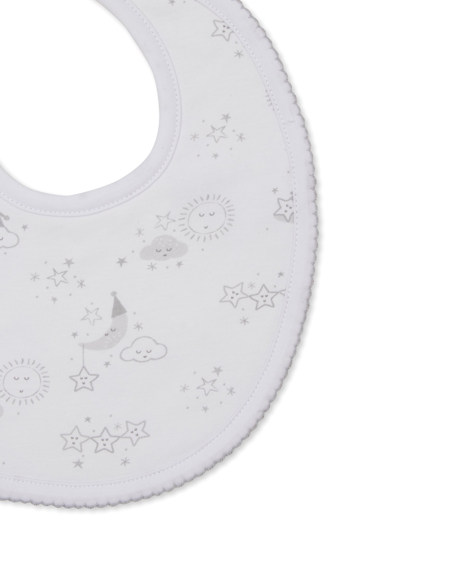 Nightfall Silver Bib - Kissy Kissy