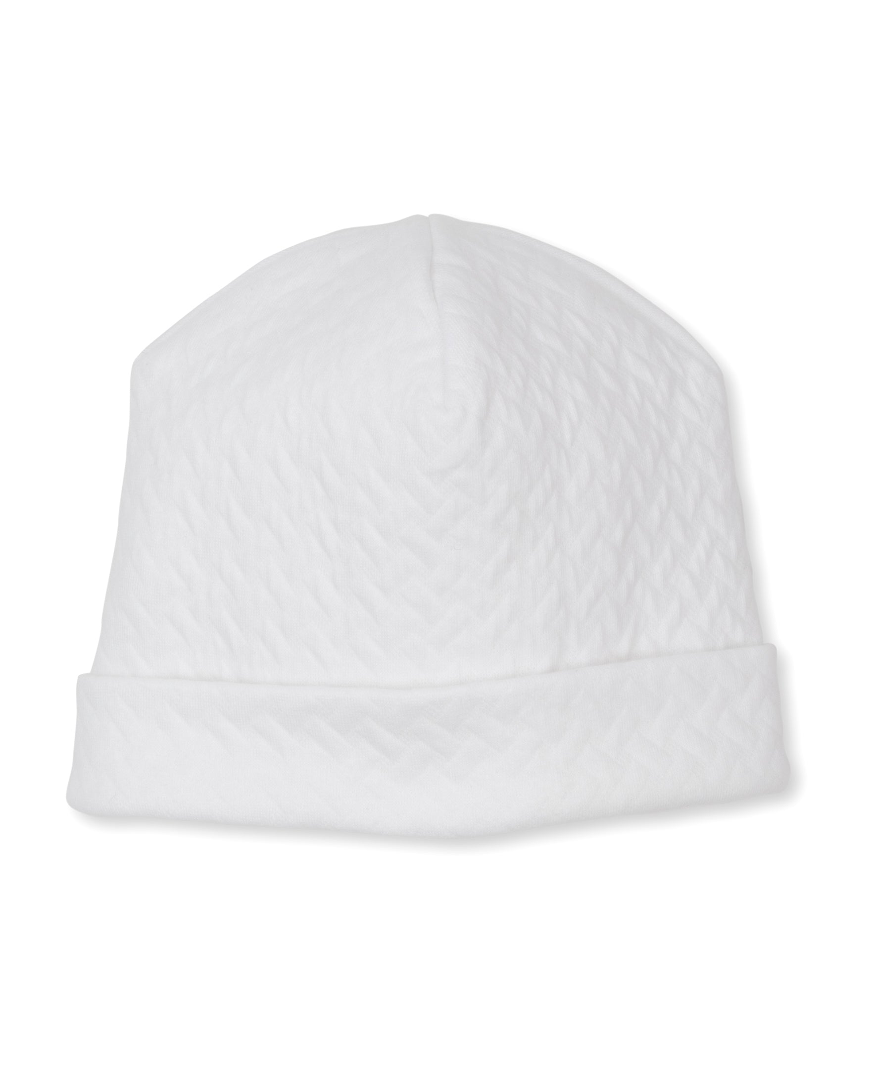 Classic Jacquards White Hat - Kissy Kissy