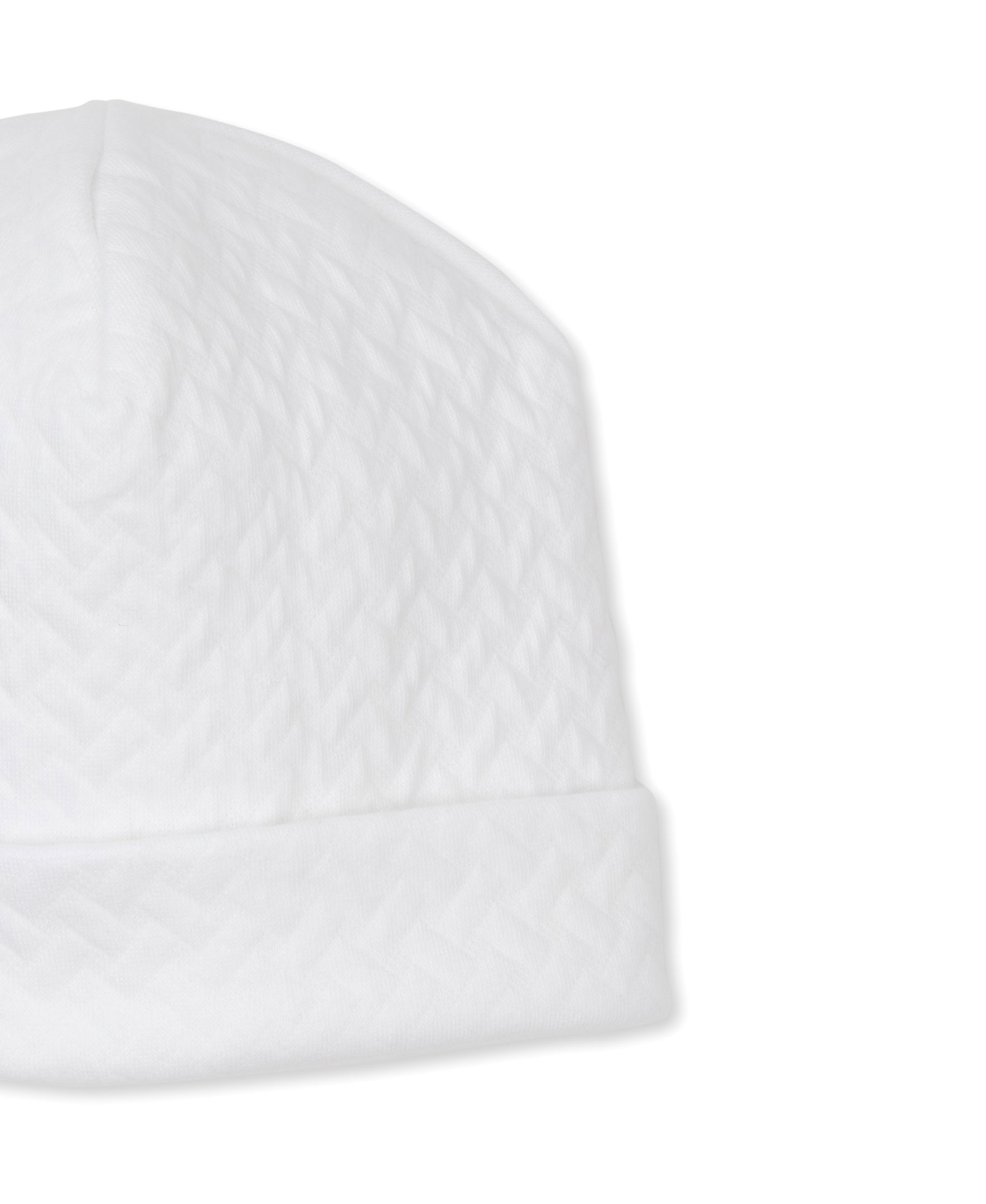 Classic Jacquards White Hat - Kissy Kissy