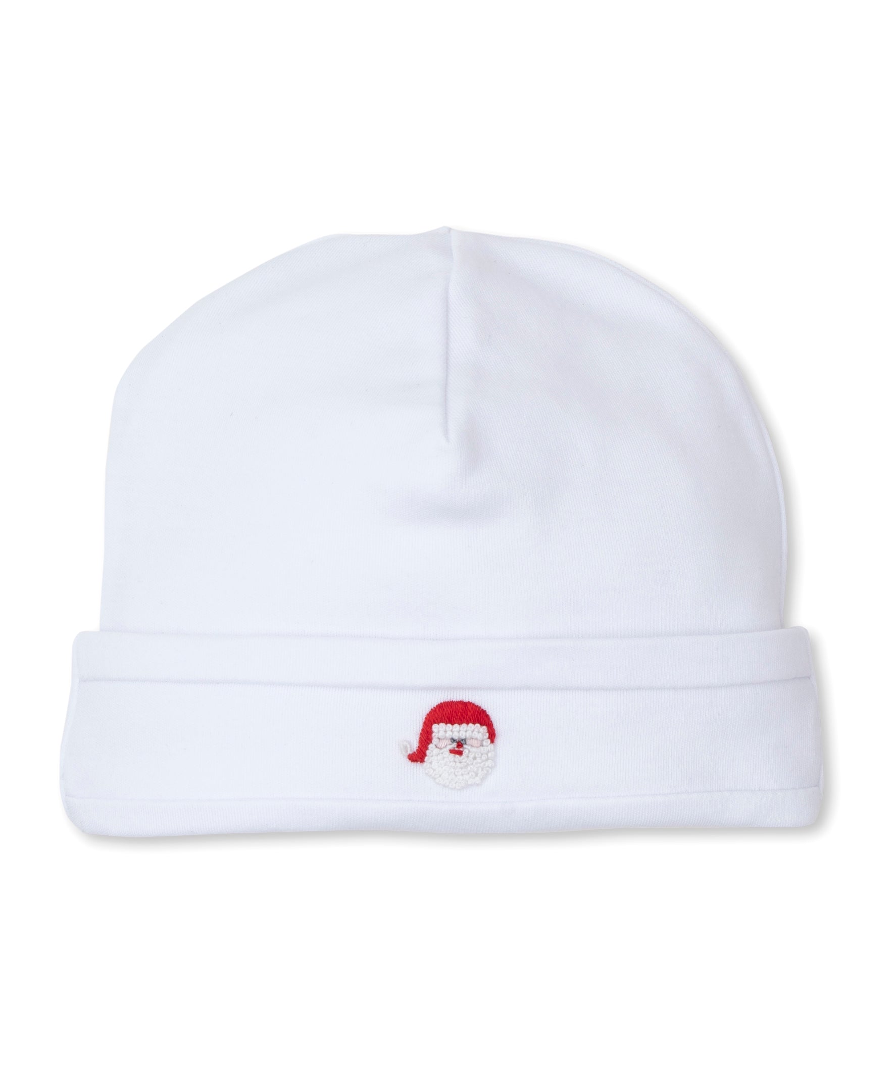 CLB Holiday Medley 25 White Santa Hand Emb. Hat