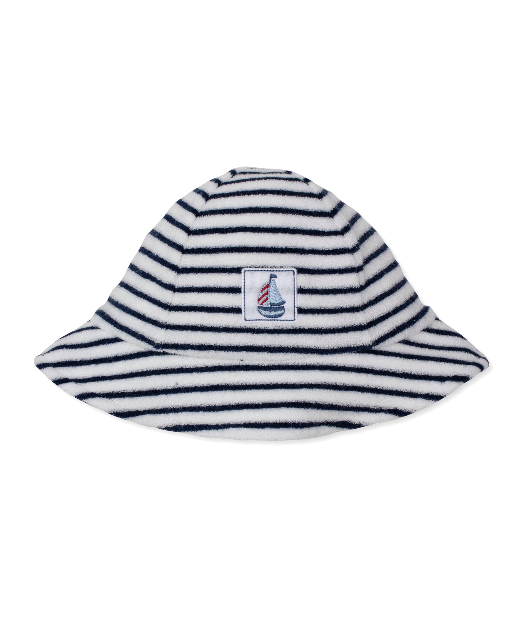 Red, White, & Blue Regatta Stripe Terry Sunhat - Kissy Kissy