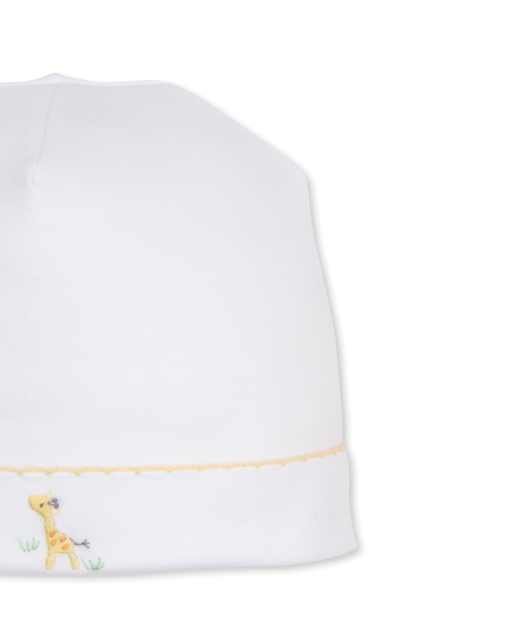 Premier Giraffe Love White/Yellow Hand Emb. Hat