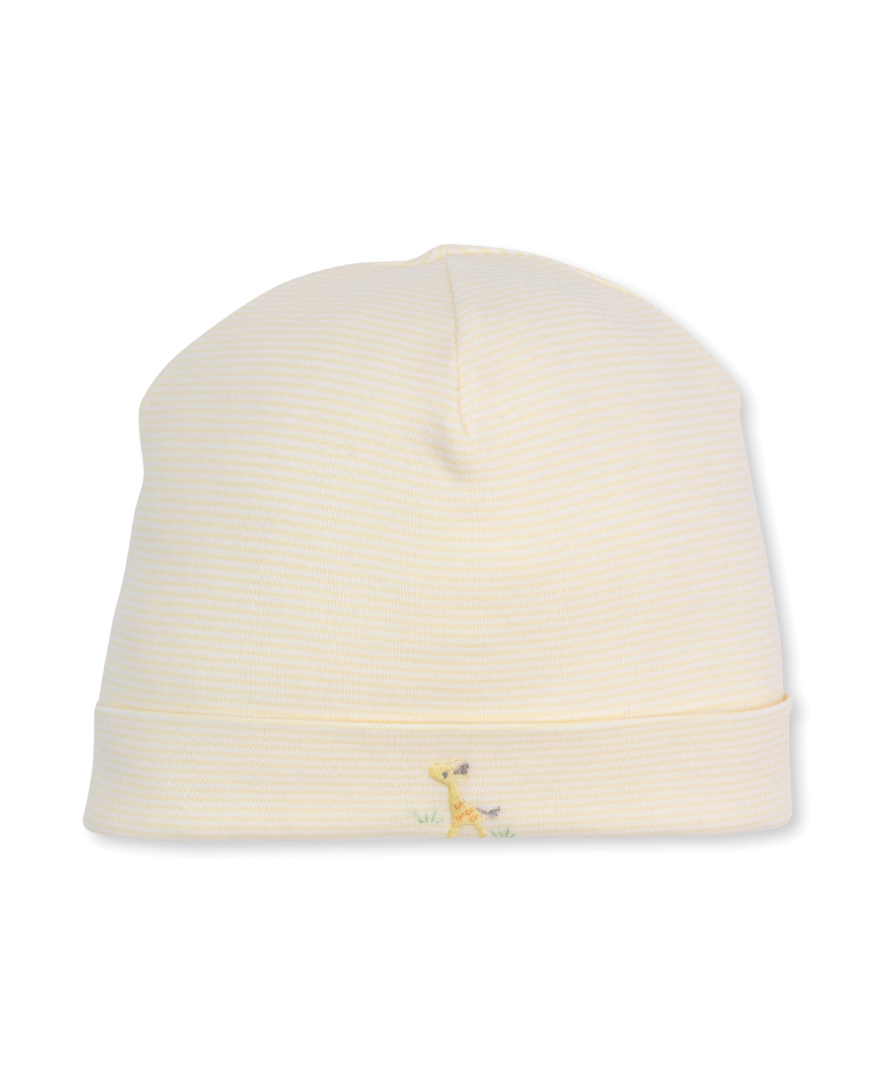 Premier Giraffe Love Yellow Hand Emb. Stripe Hat