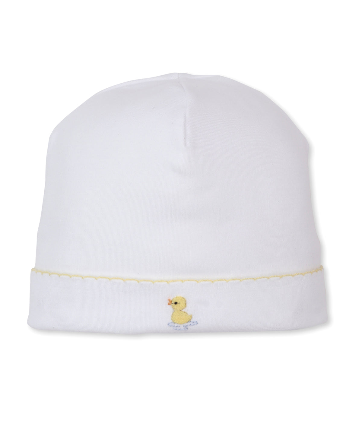 Premier Ducks Day Out White Hand Emb. Hat - Kissy Kissy