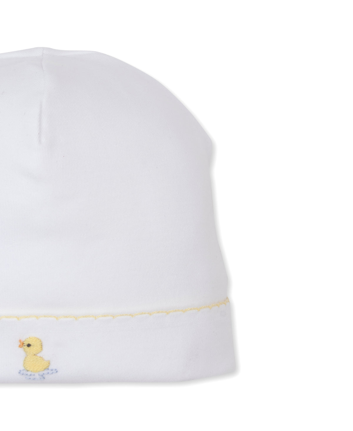 Premier Ducks Day Out White Hand Emb. Hat - Kissy Kissy