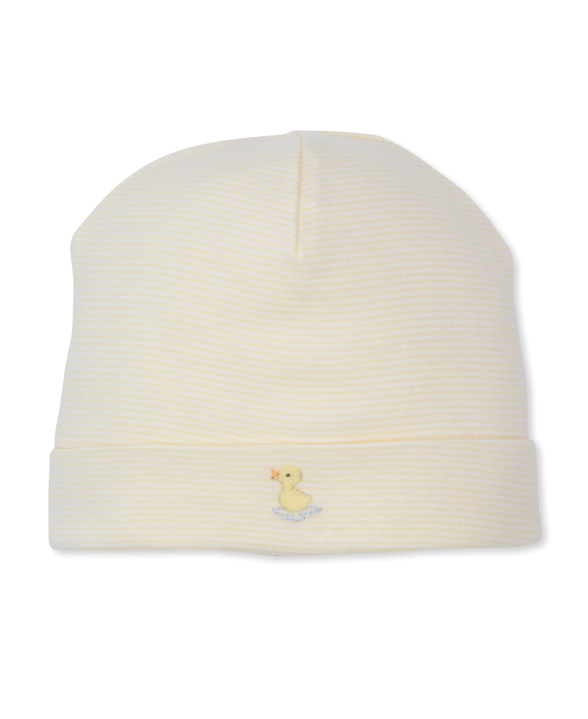 Premier Ducks Day Out Yellow Stripe Hand Emb. Hat - Kissy Kissy
