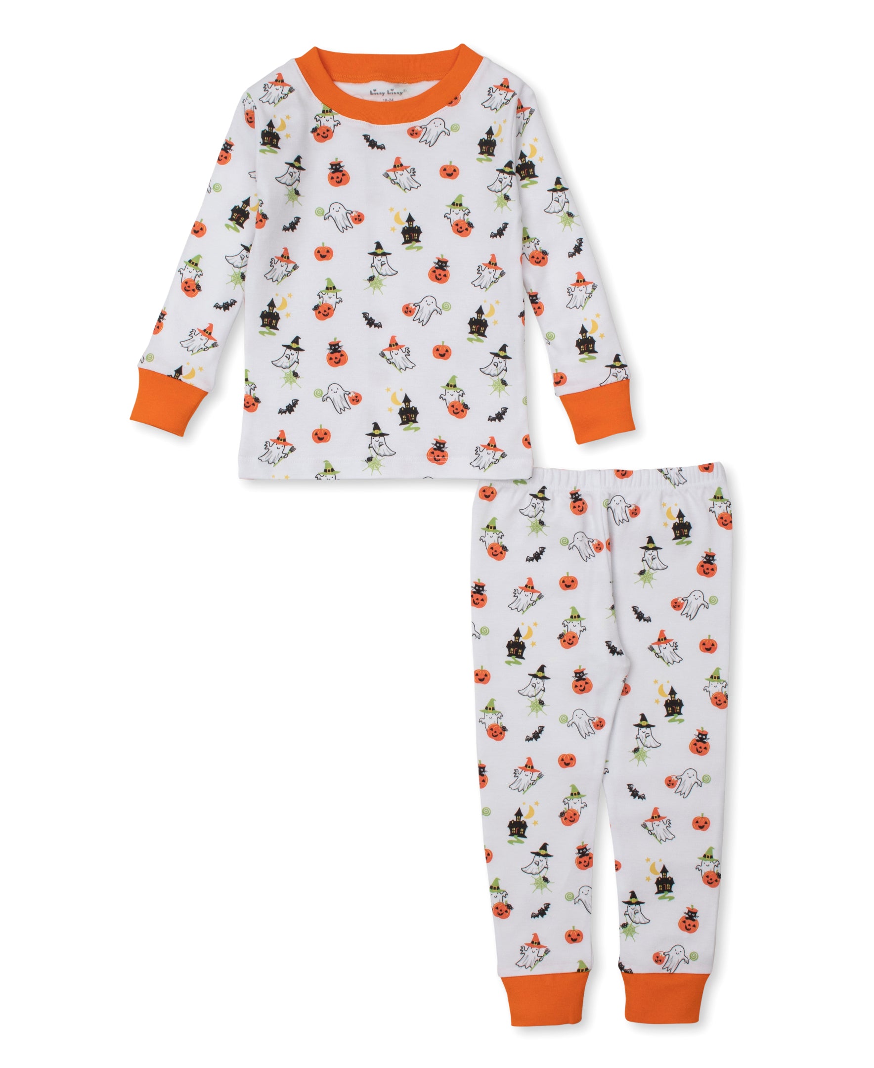 Ghostly Cheer Toddler Pajama Set - Kissy Kissy
