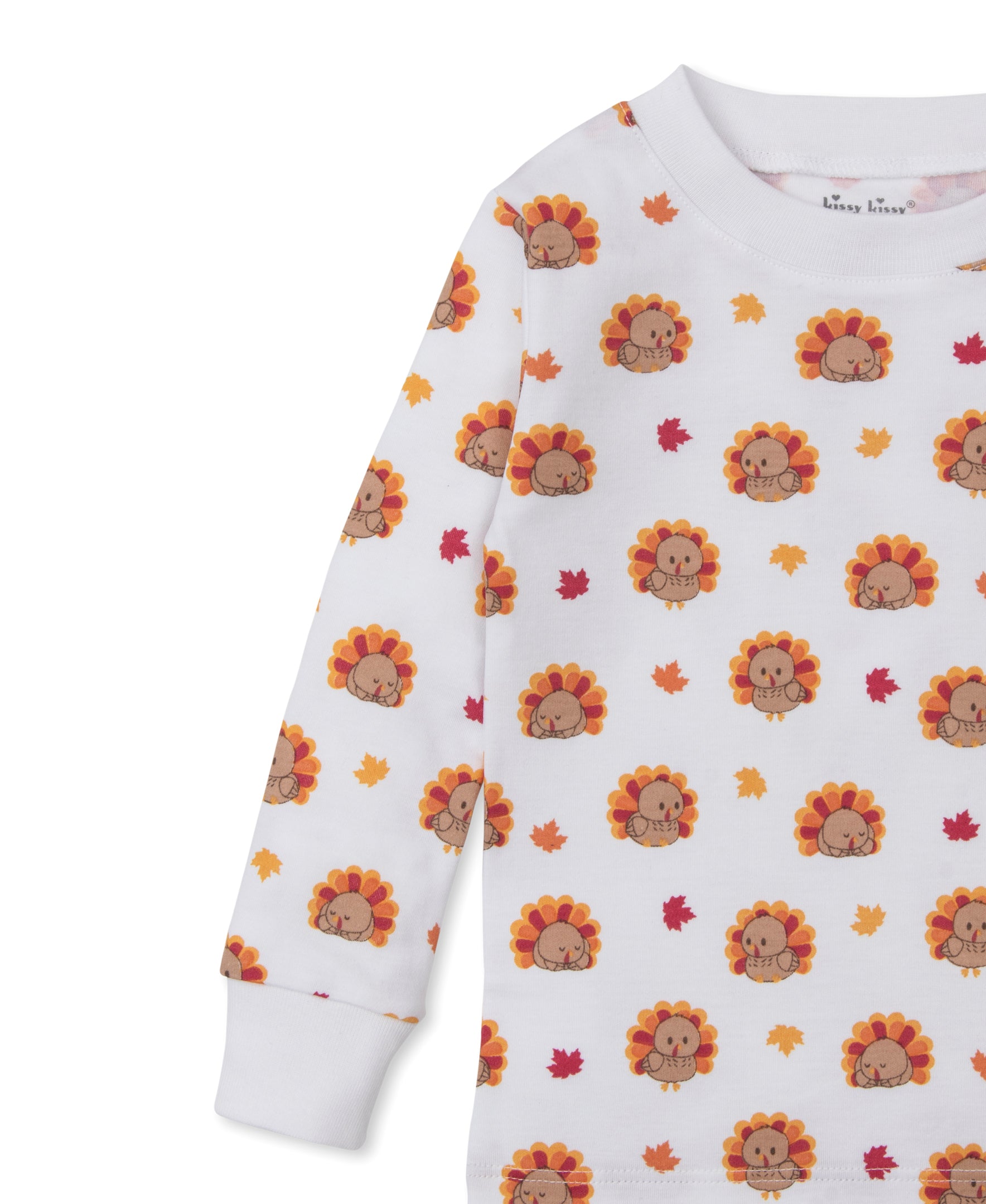 Turkey Team Toddler Pajama Set - Kissy Kissy