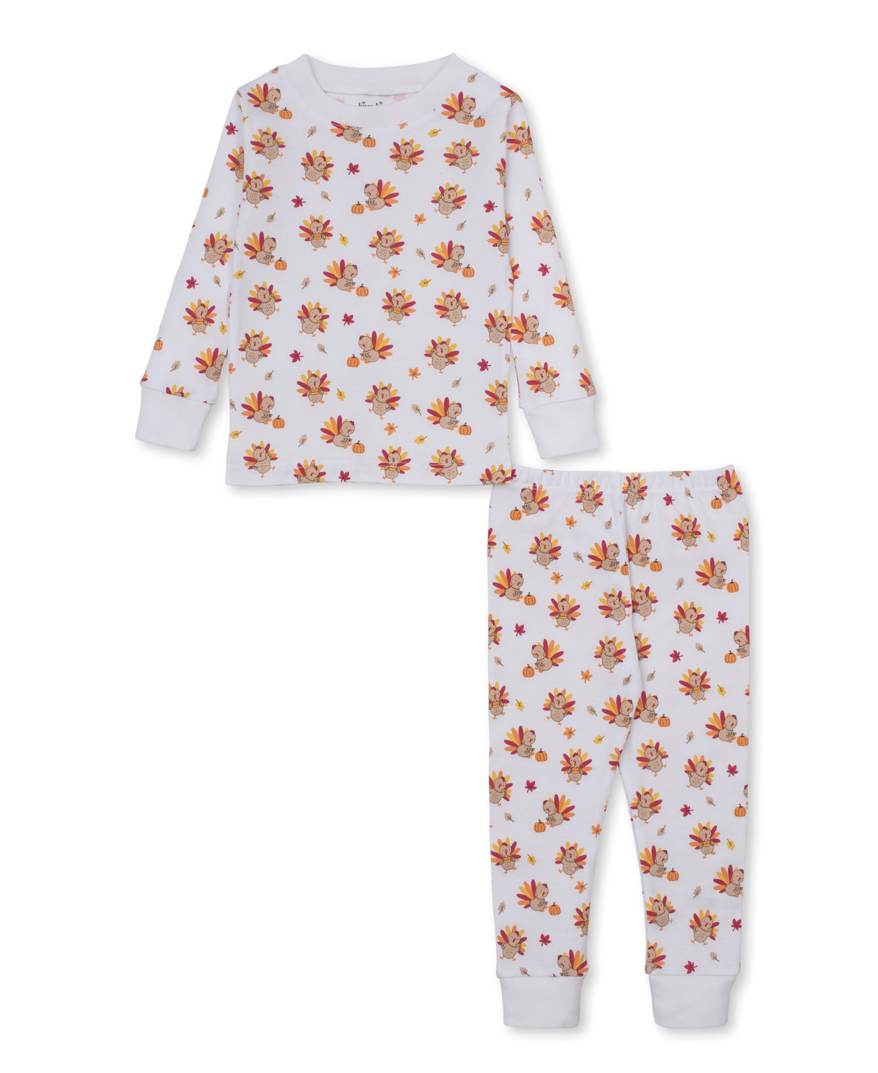 Turkey Talk Toddler Pajama Set