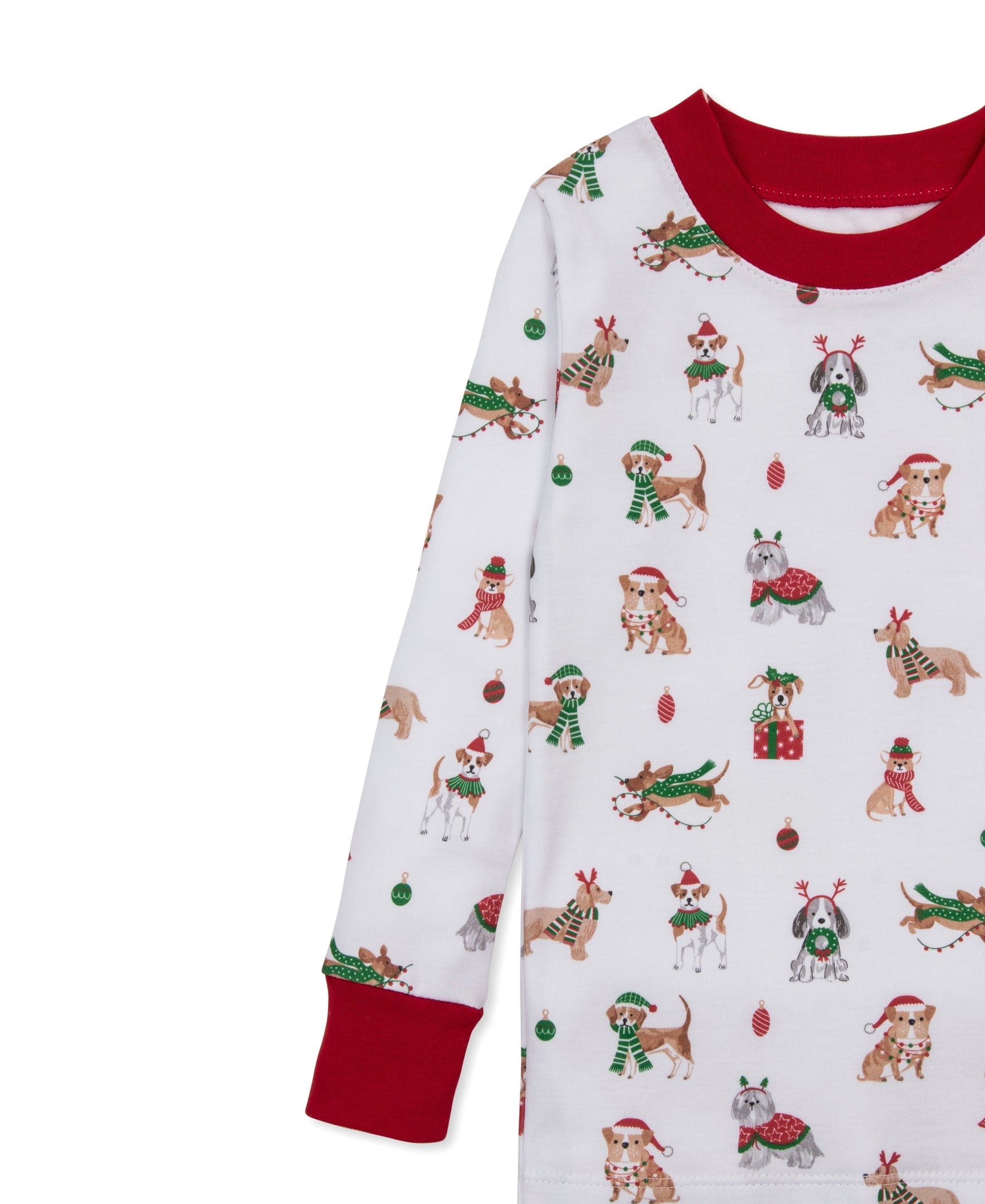 Santa's Merry Pups Toddler Pajama Set