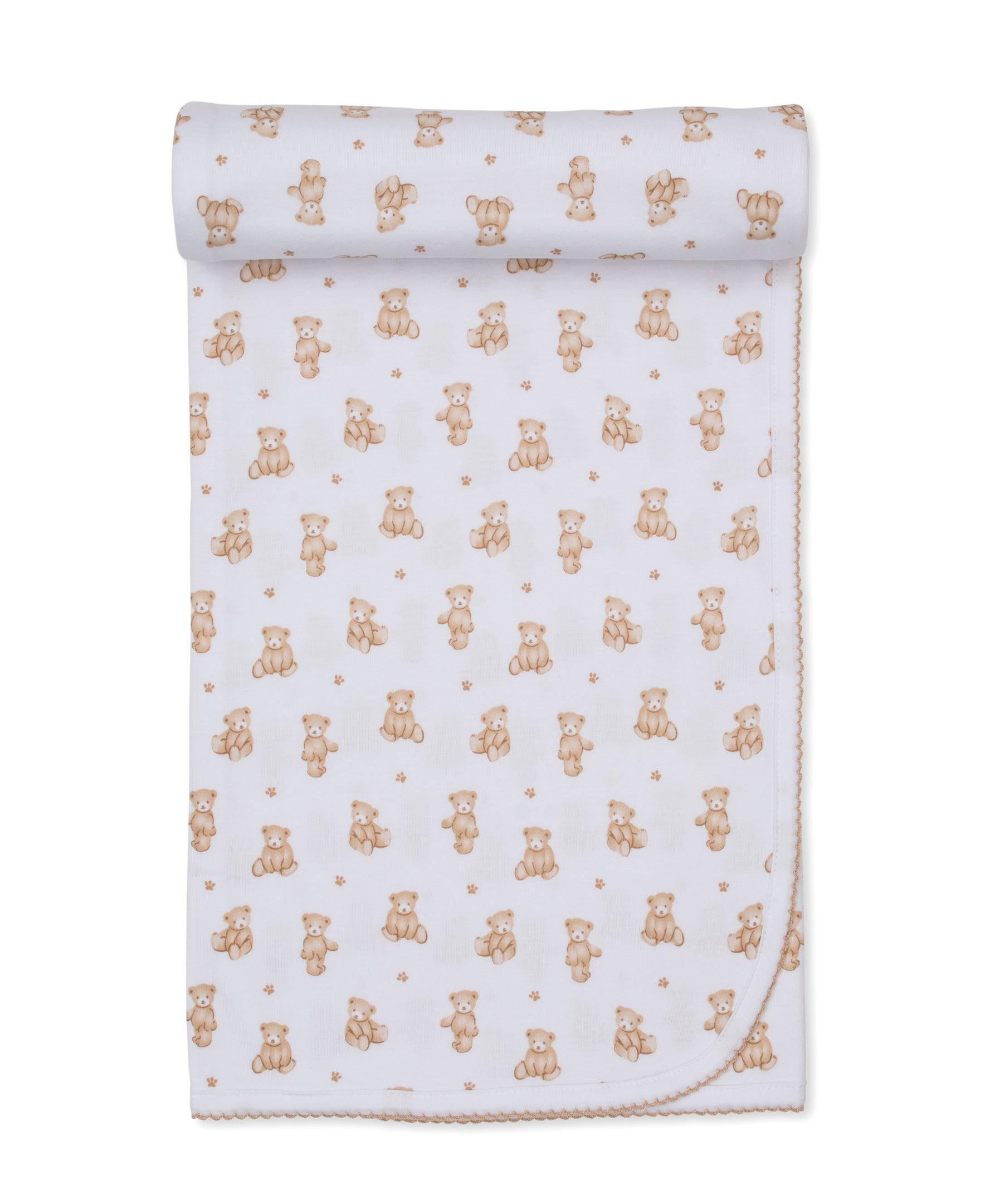 Teddy Bears Tan Blanket - Kissy Kissy