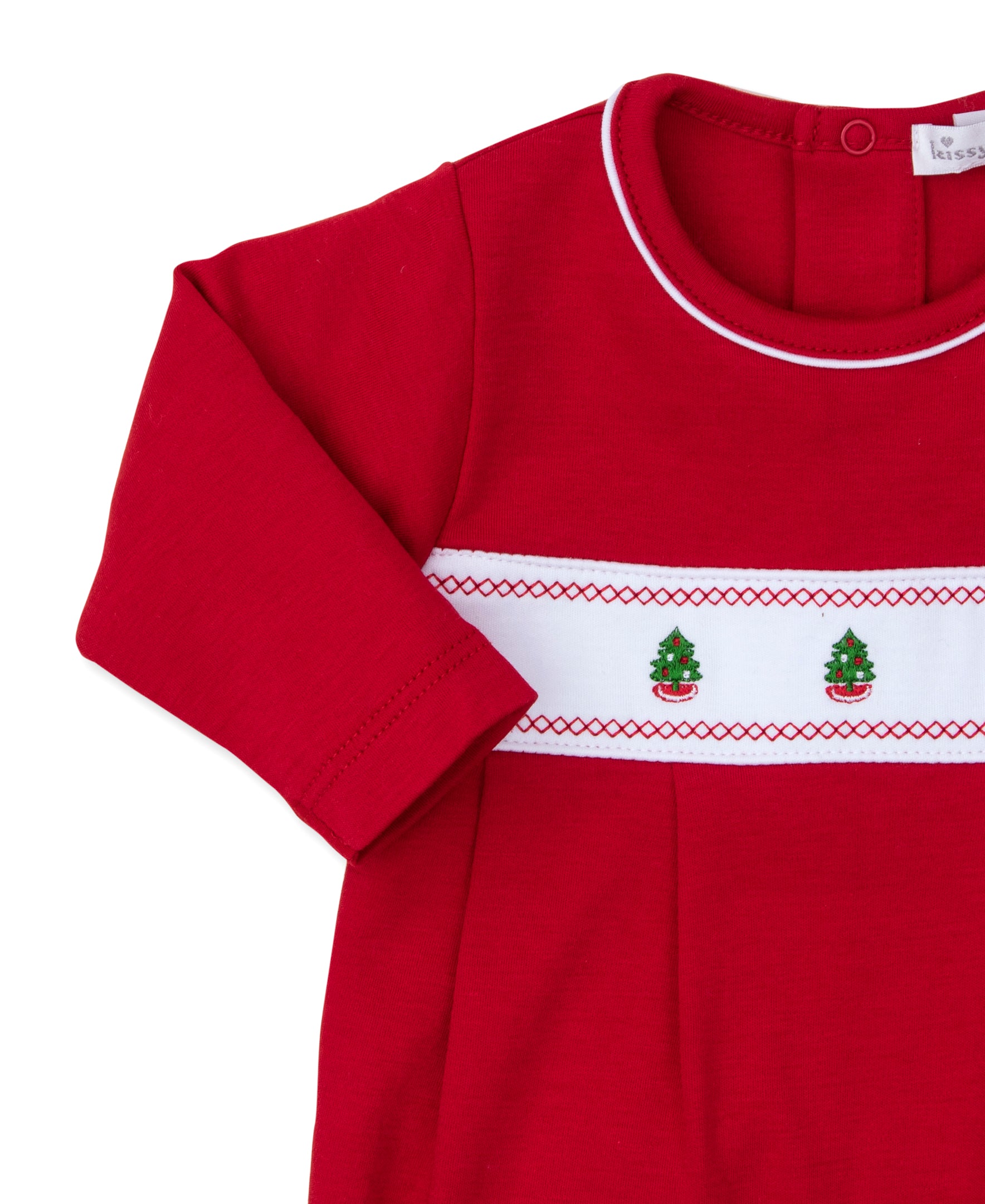 Classic Treasures Holiday 26 Christmas Tree Footie - Kissy Kissy