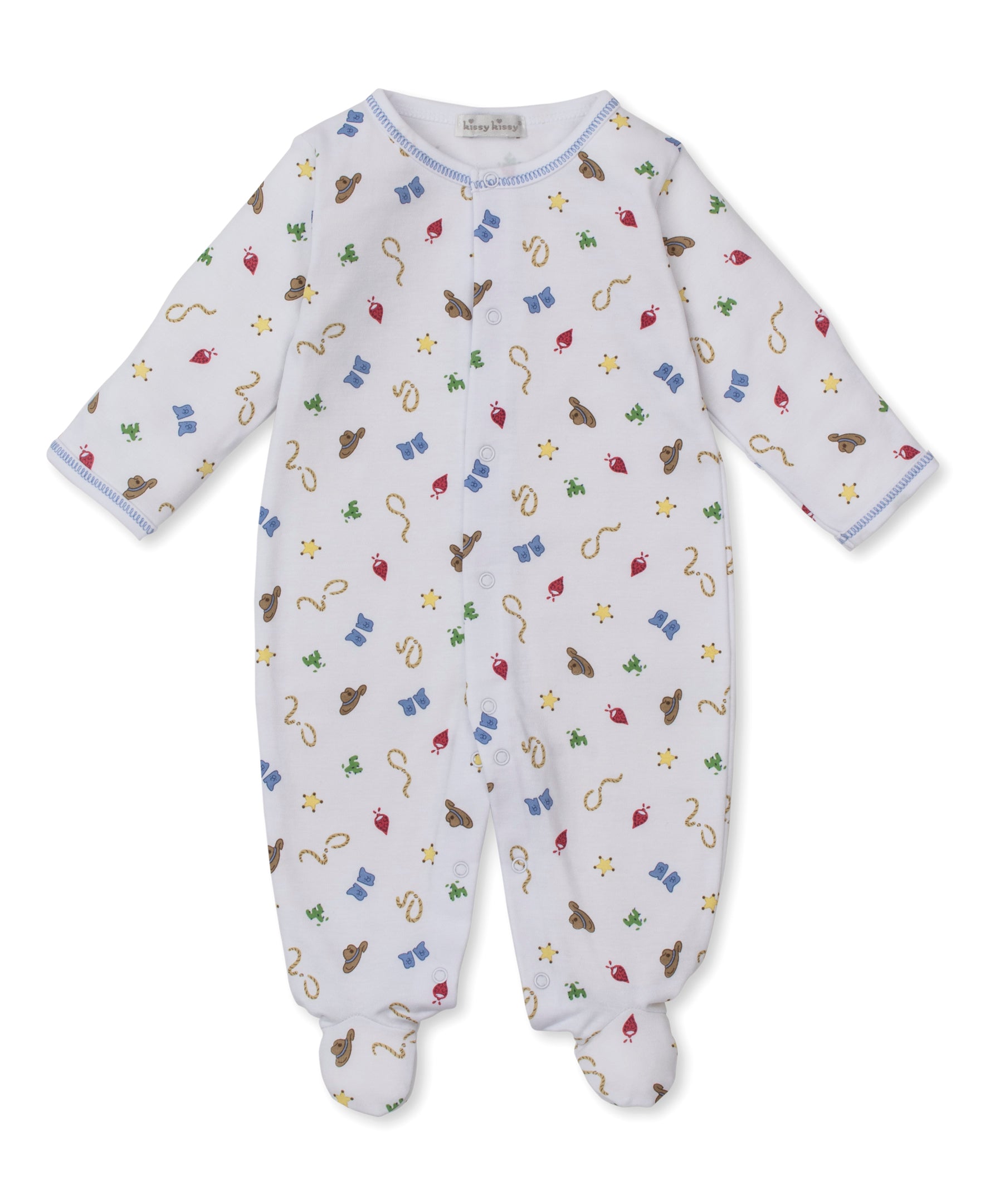 Western Cowboy Footie - Kissy Kissy