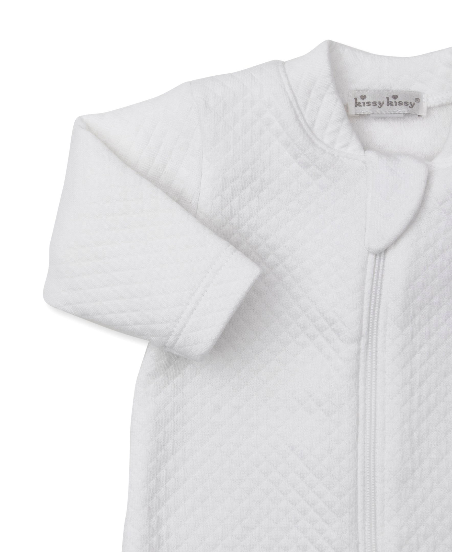 My First Hanukkah Jacquard Zip Footie - Kissy Kissy