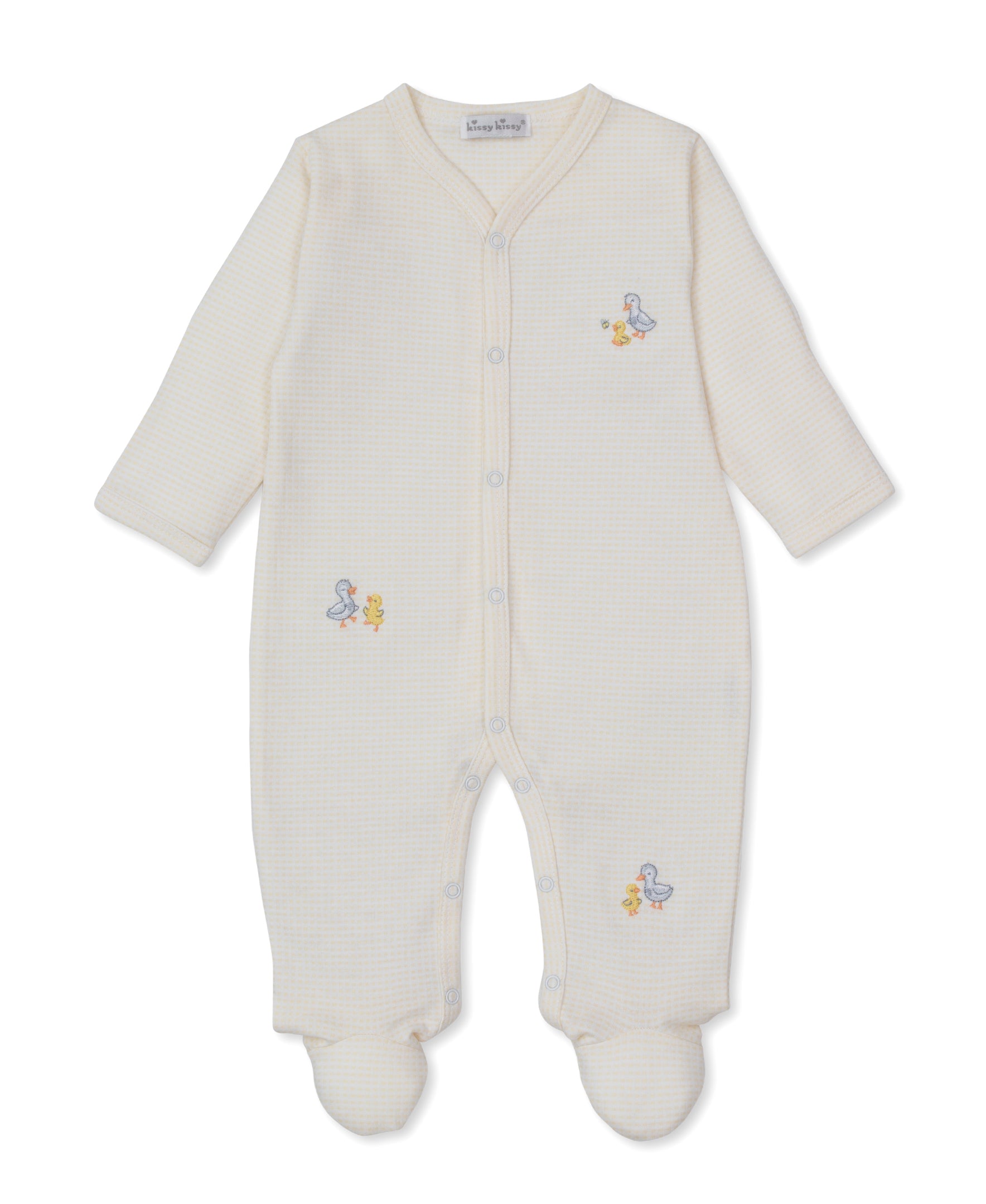 Duck Pond Paddles Yellow Footie - Kissy Kissy